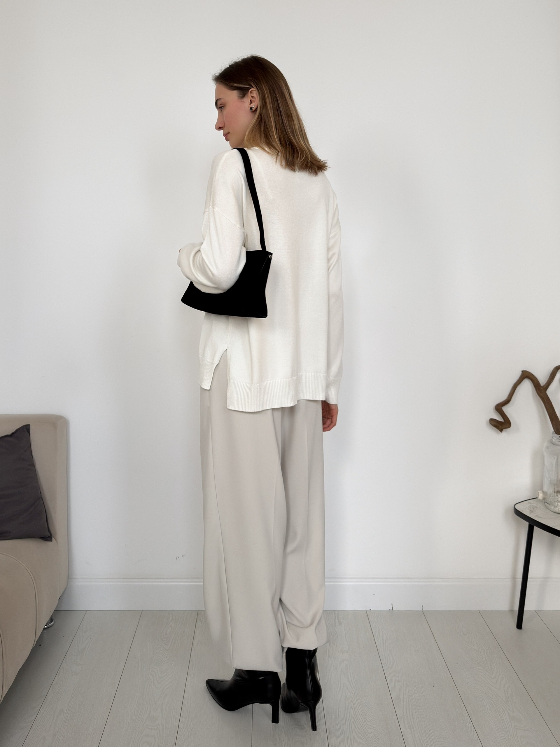 Джемпер 273-1 круглый ворот