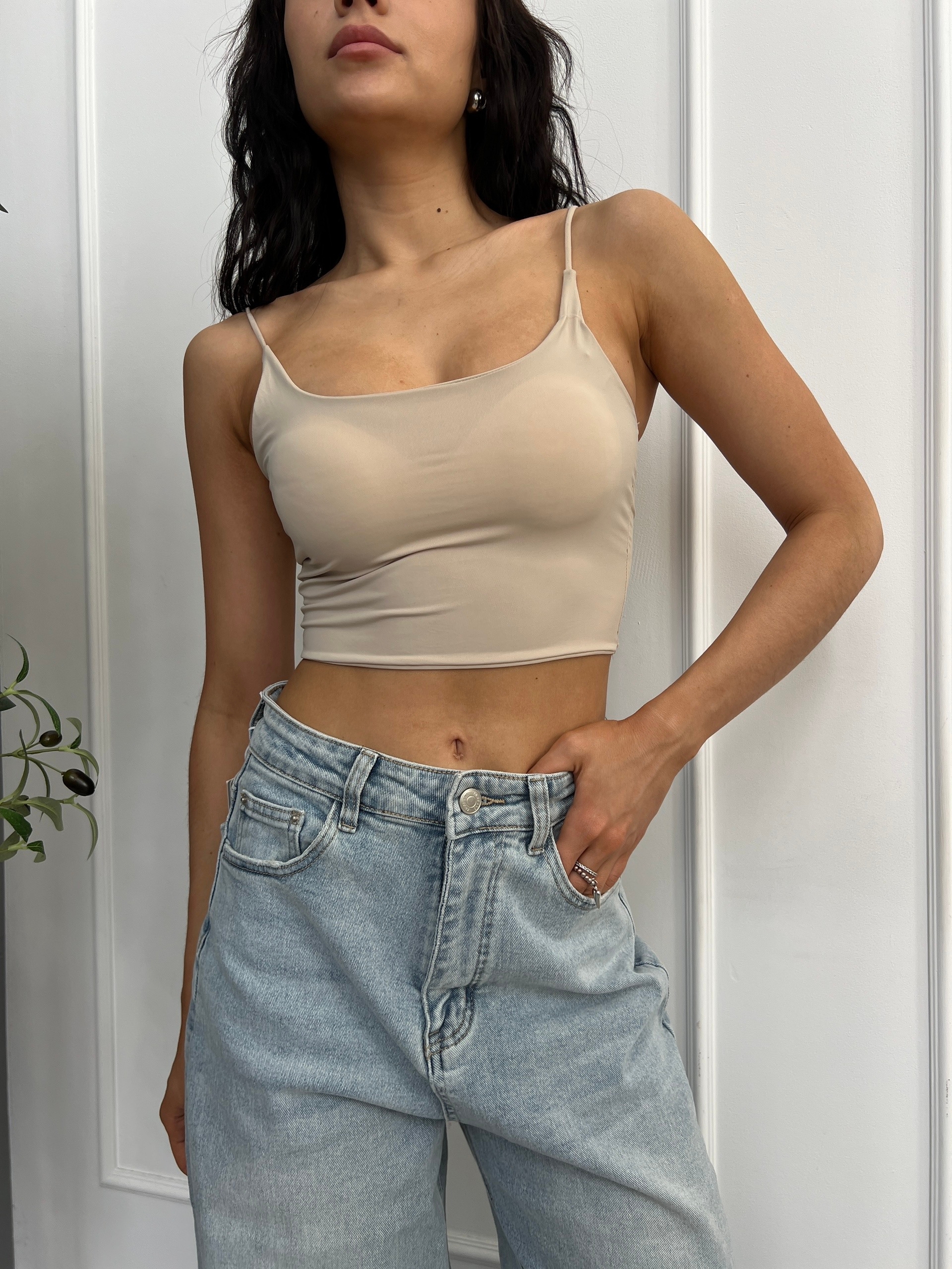 Майка Good Morning тонкие лямки