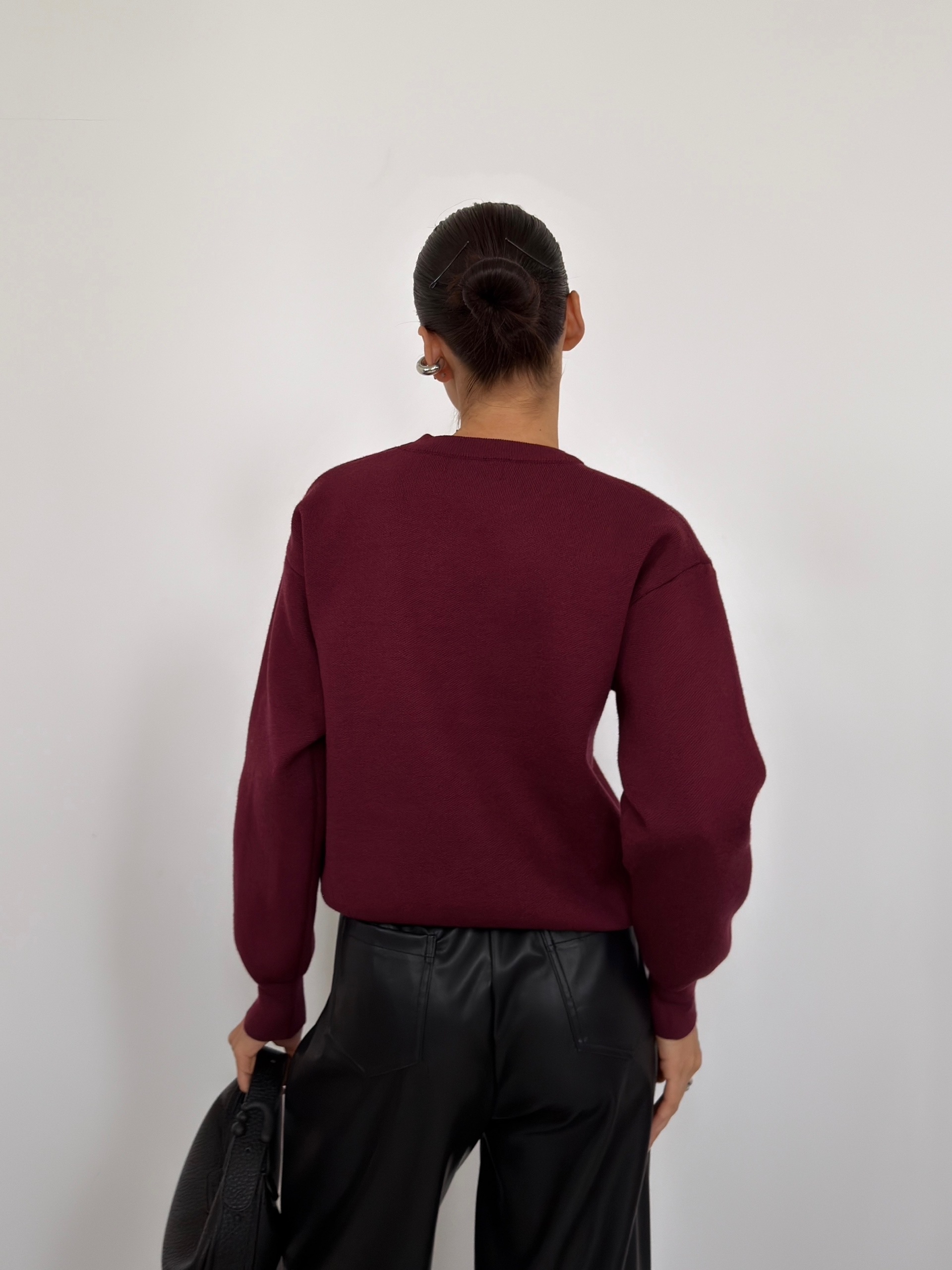 Джемпер Korea 649 круглый ворот