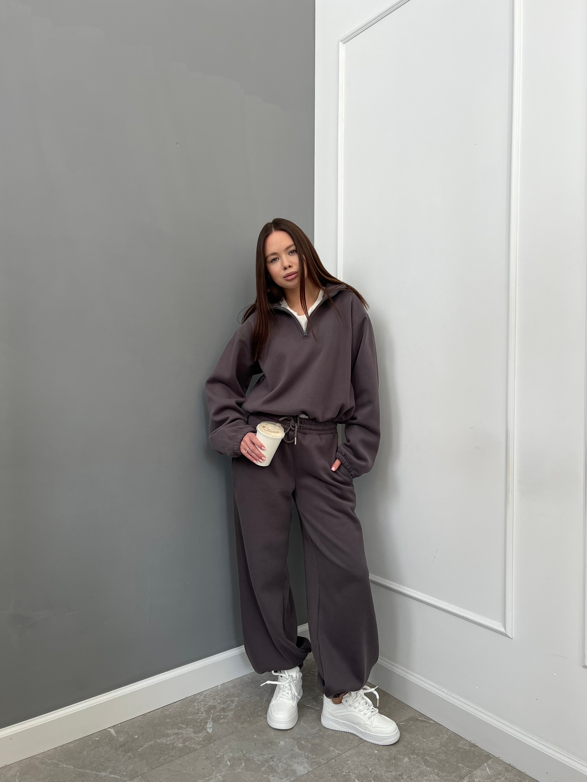 Костюм Korea 2039R свитшот+брюки