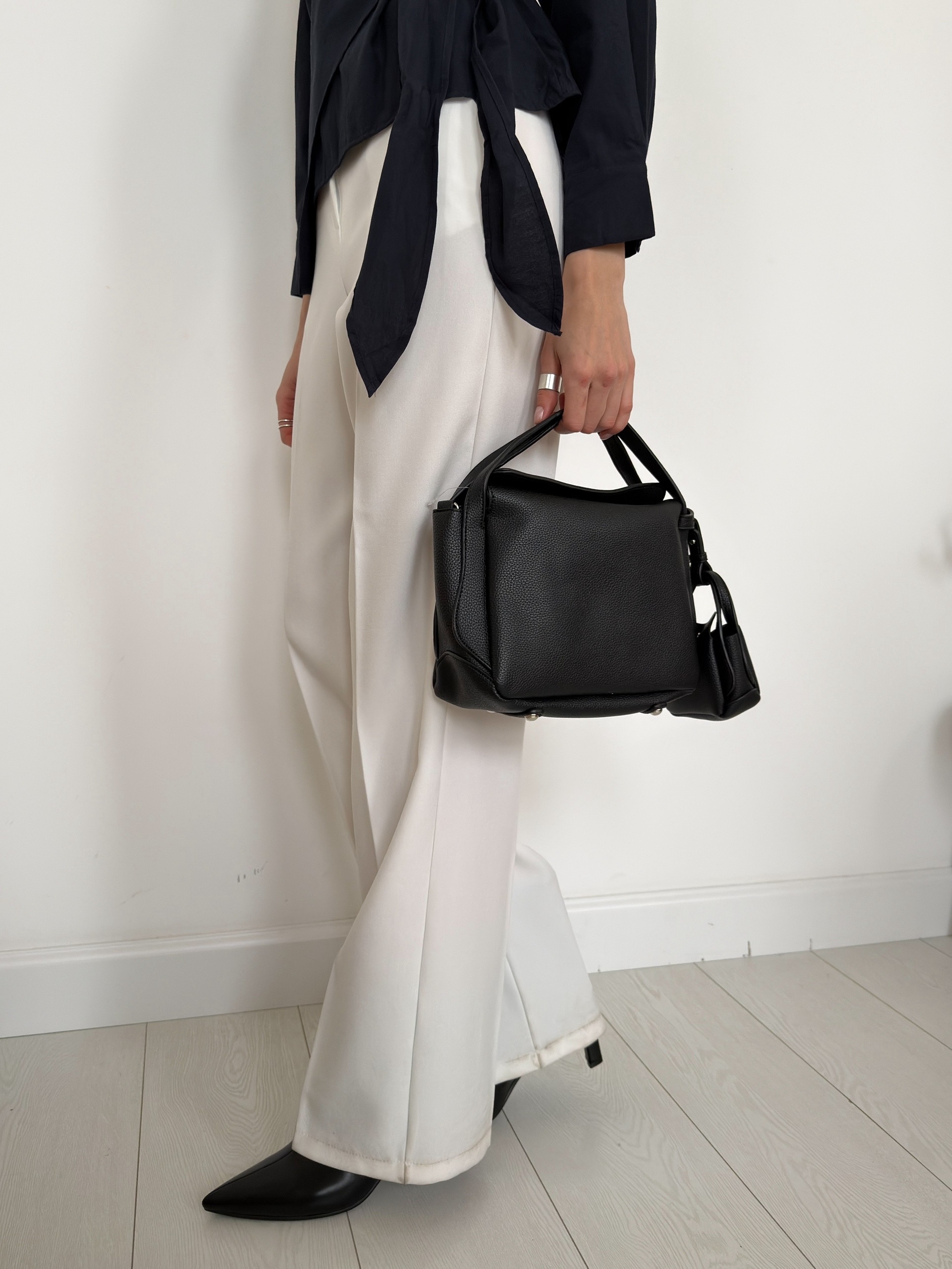 Сумка 8705 кожа + мал сумка