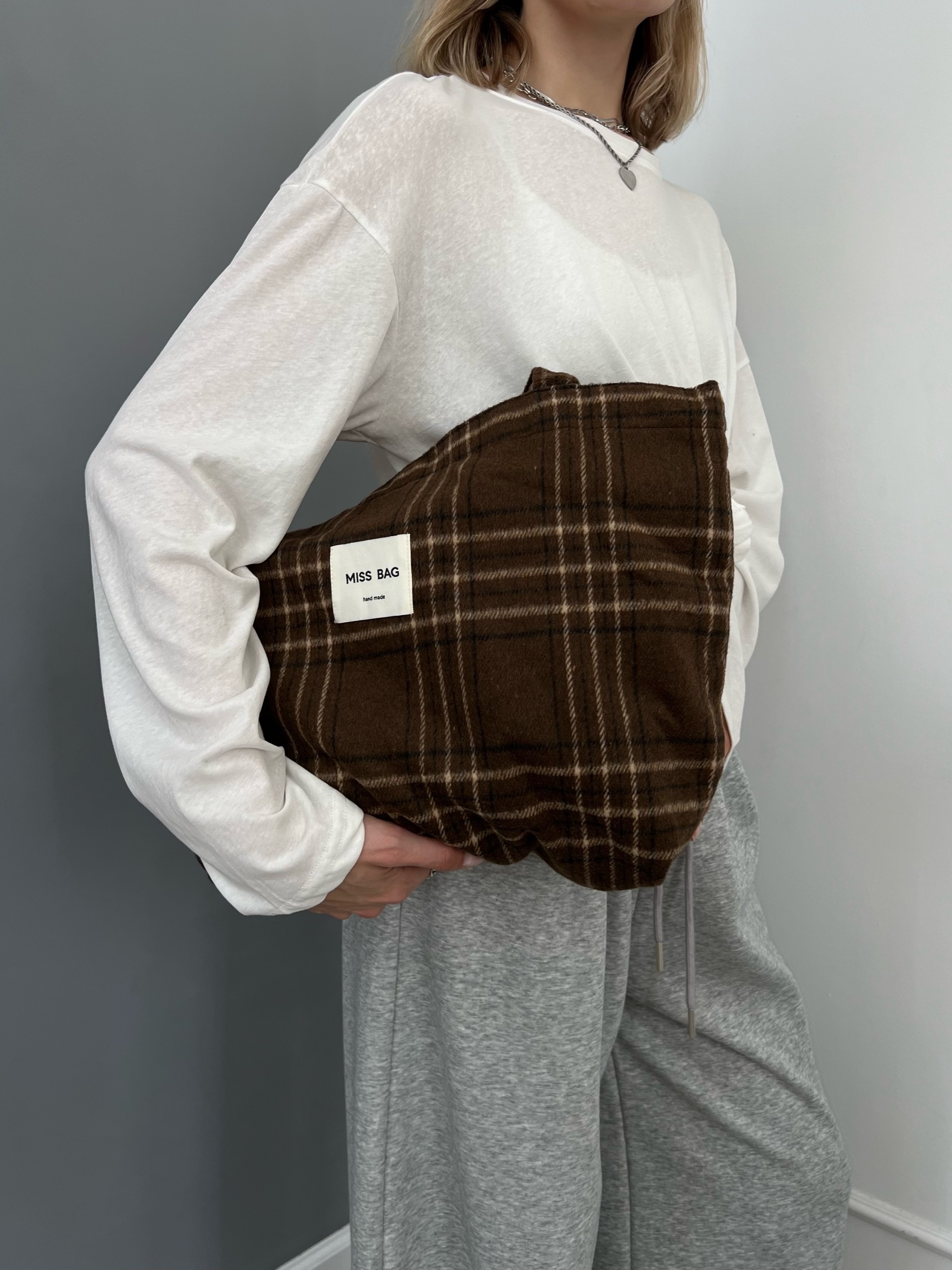 Шопер тканевый miss bag