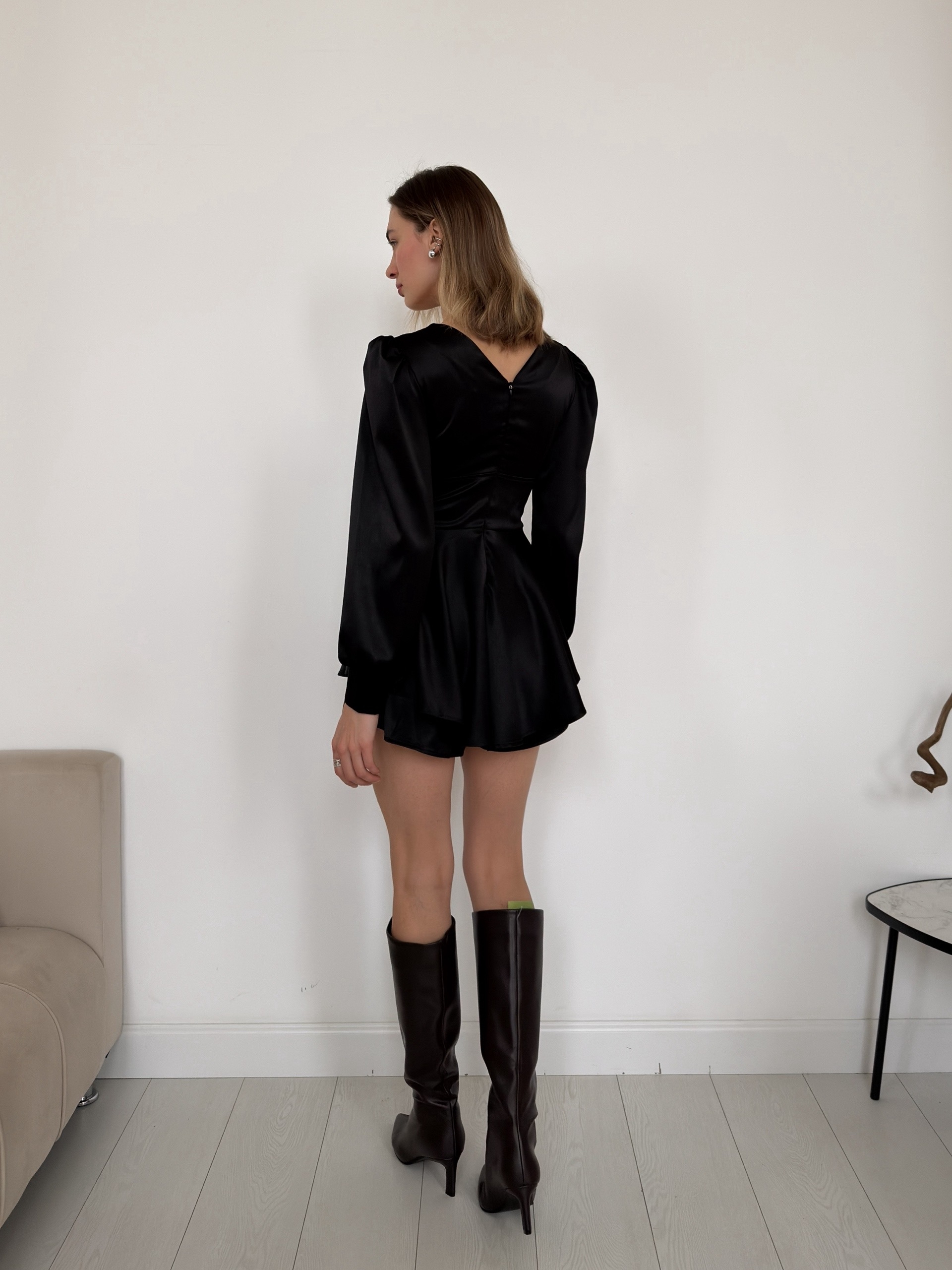 Платье-комбинезон Perfemme атлас