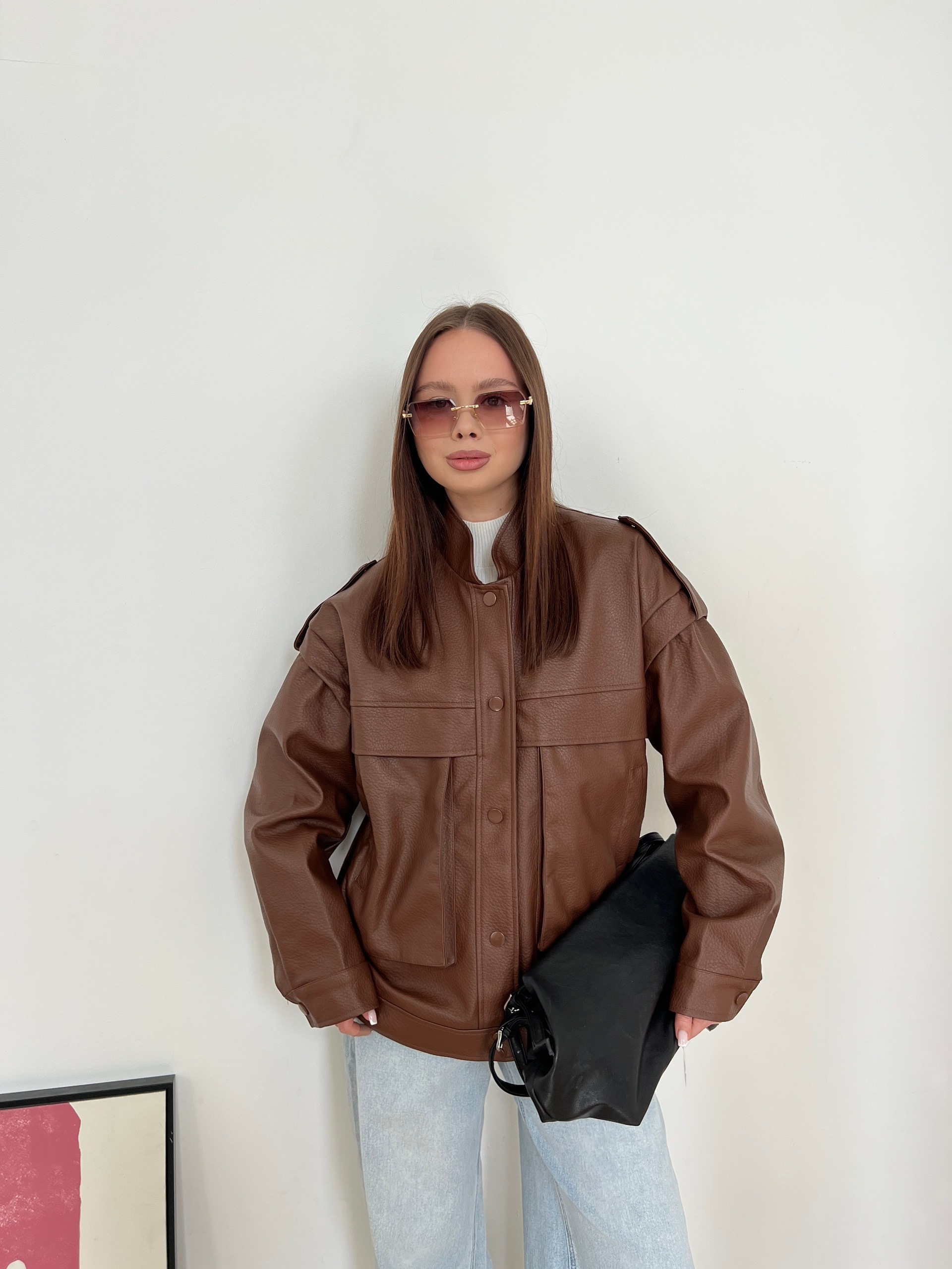 Кожанка Base 8858