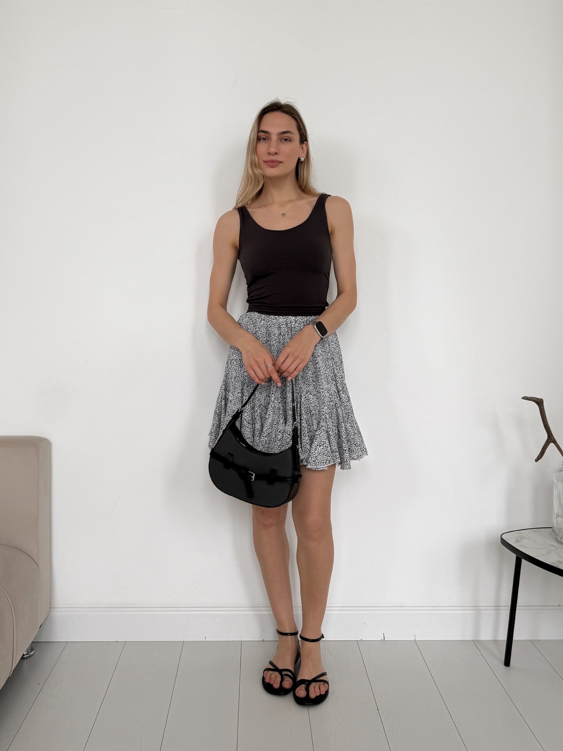 Юбка цветочный принт 169 SS Collection