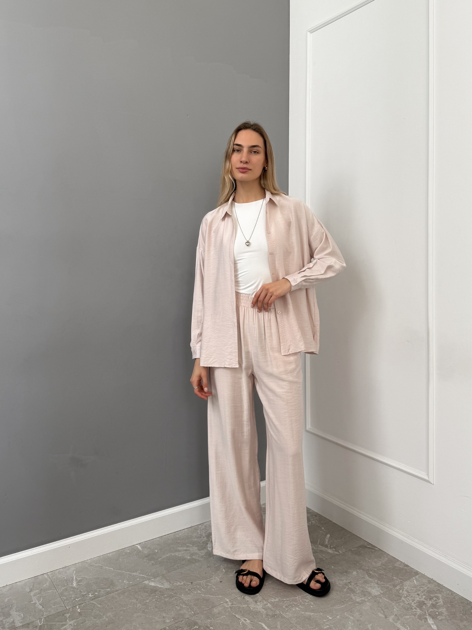 Костюм Dress Code 820 рубашка+кюлоты