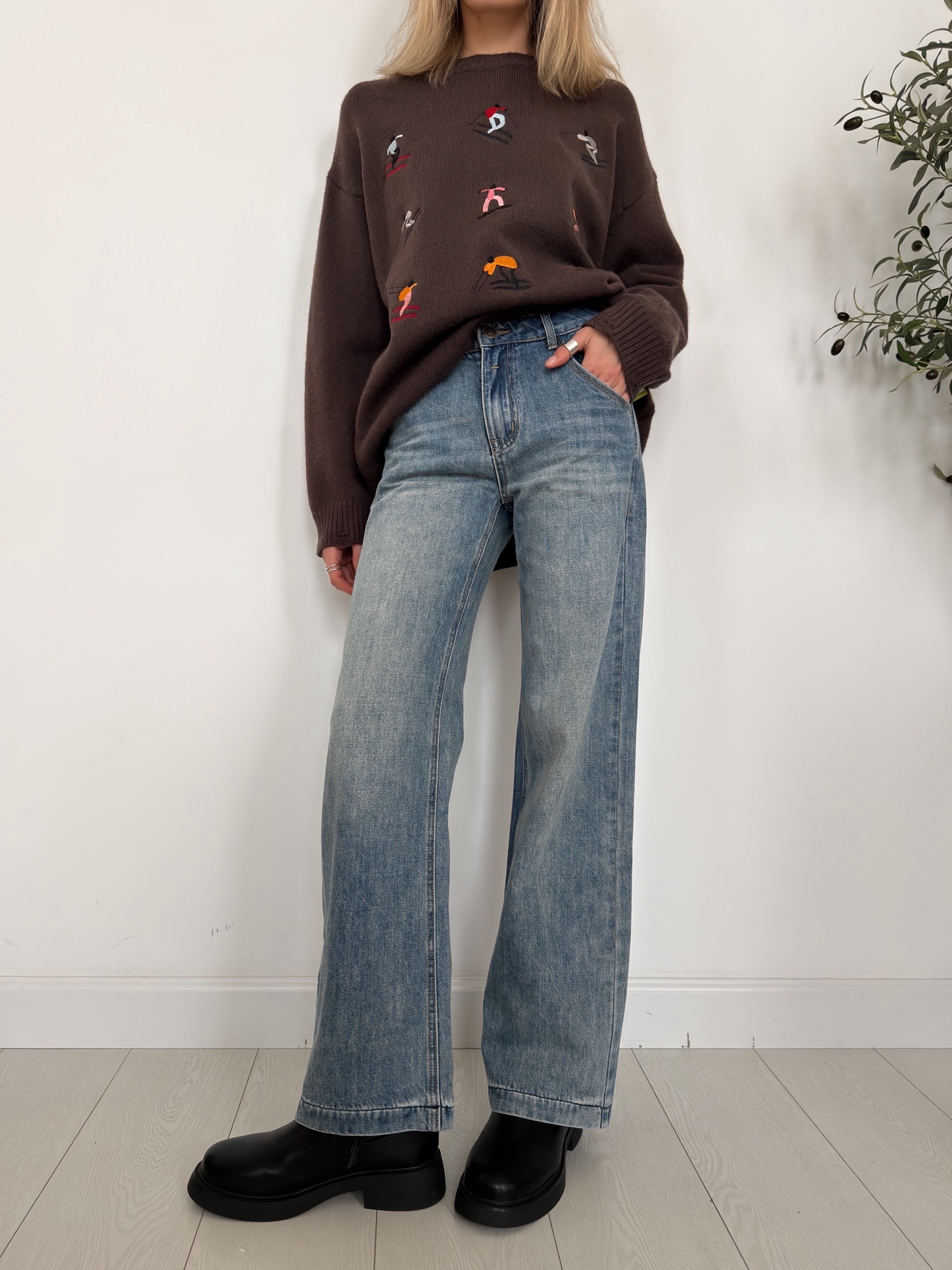 Джинсы jasonwei J8080Q прямые