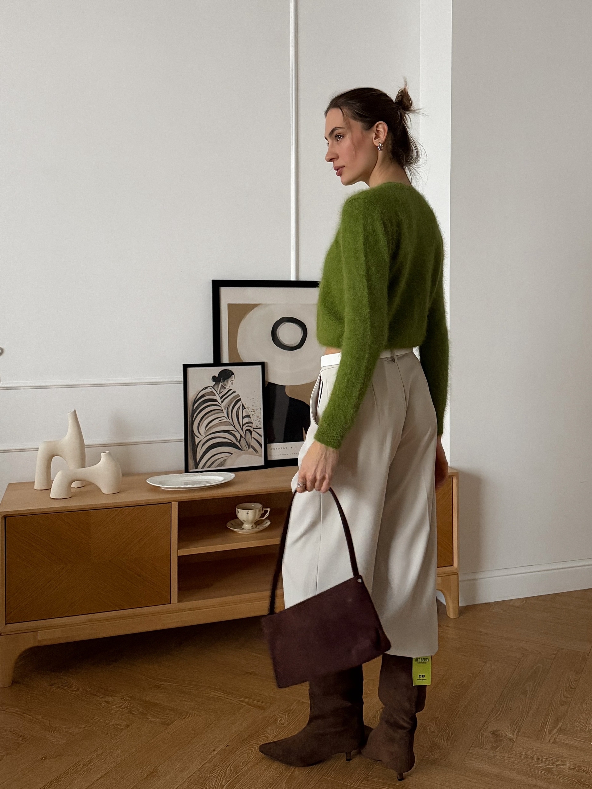 Кардиган The Rver 3203 пушистый