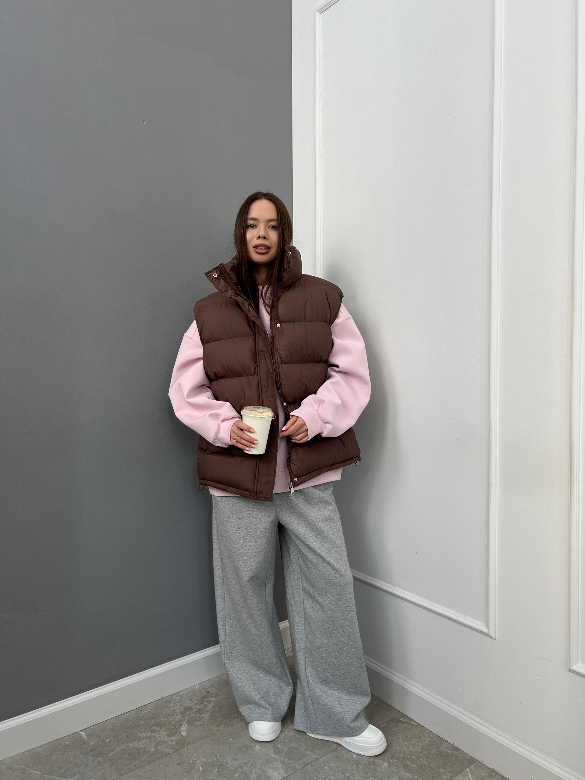 Жилетка Korea 1370 затяжки