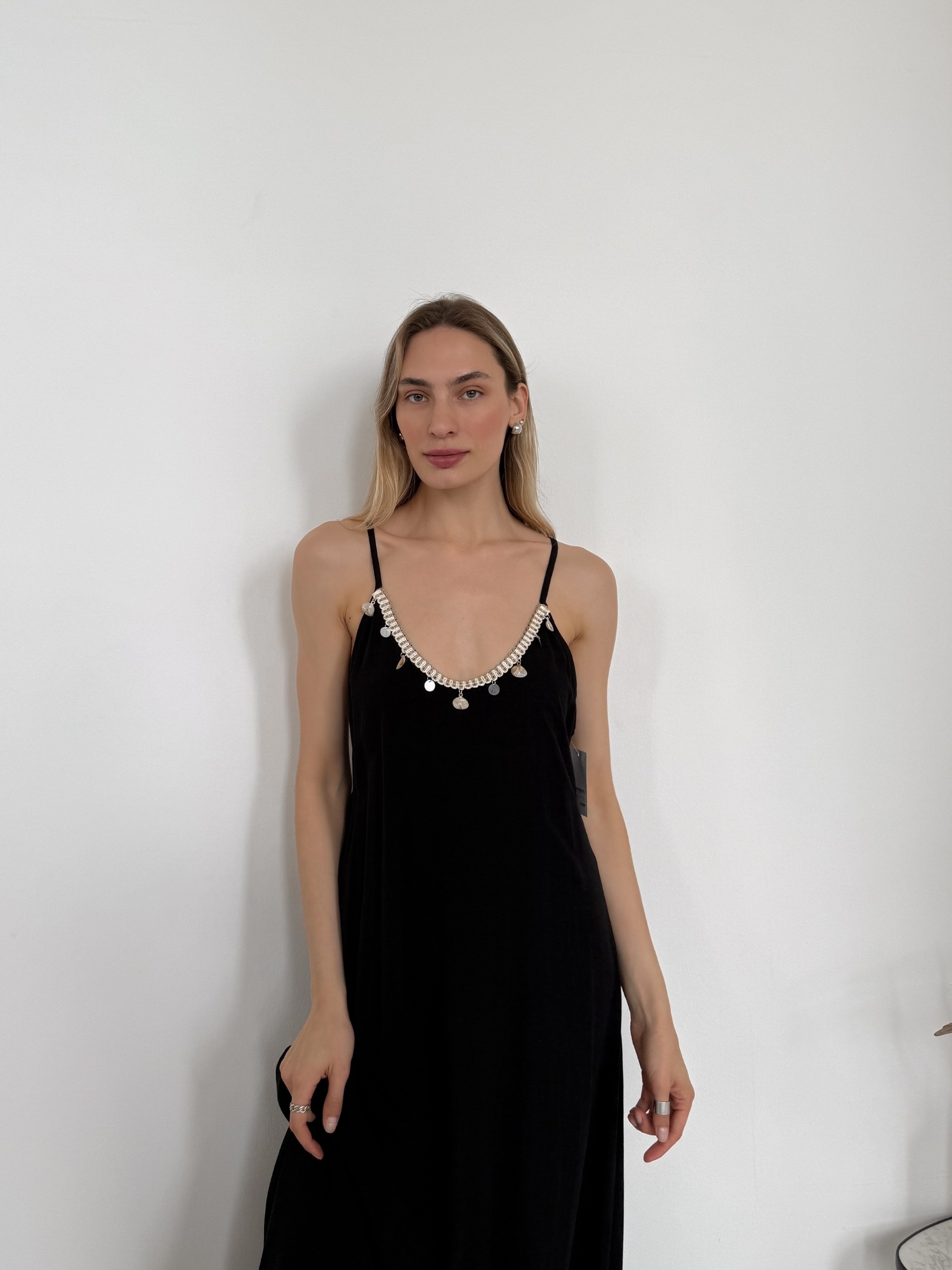 Платье Fashion 9096 декор ракушки
