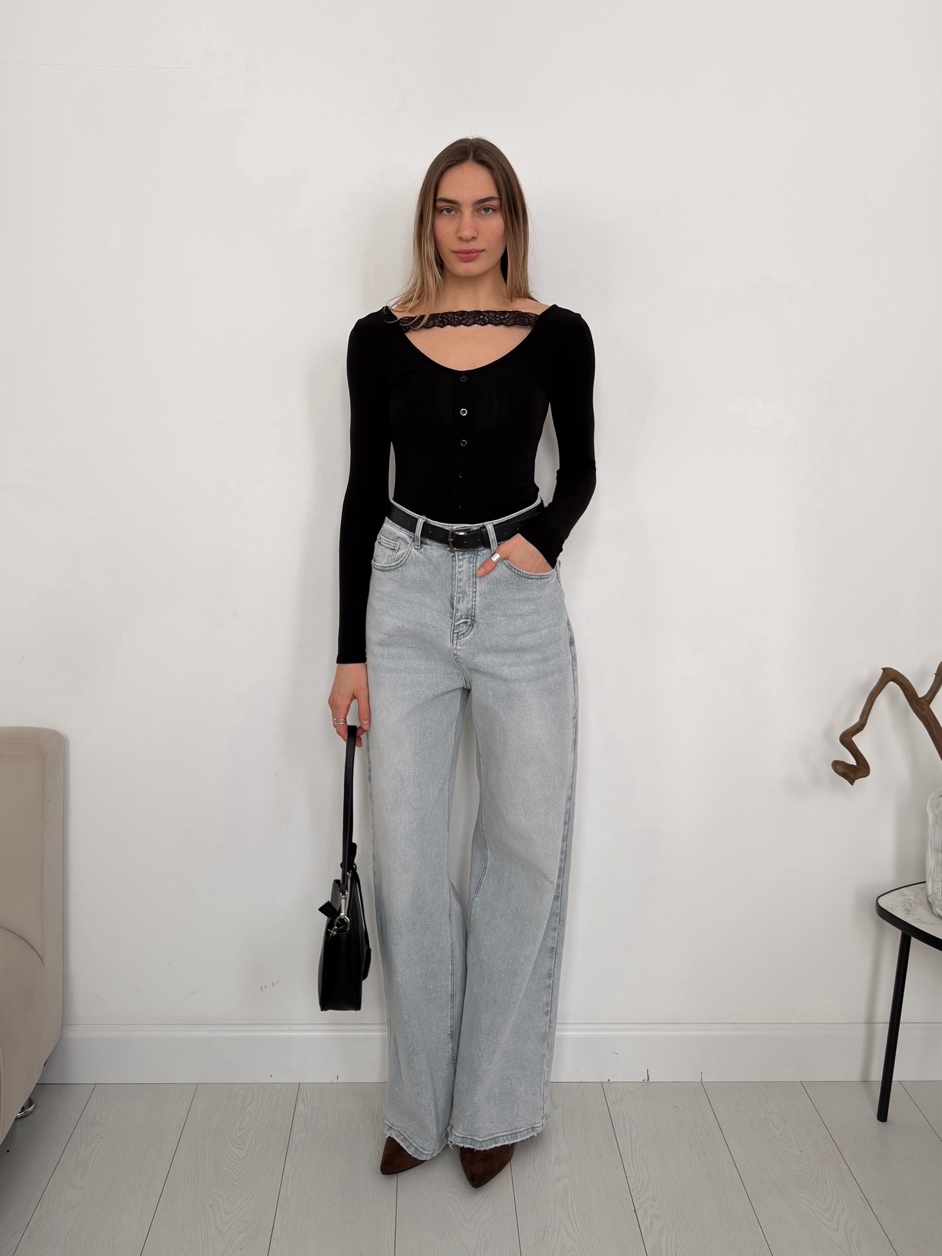 Кофточка  LY Studio B97-1272  кружево пуговки