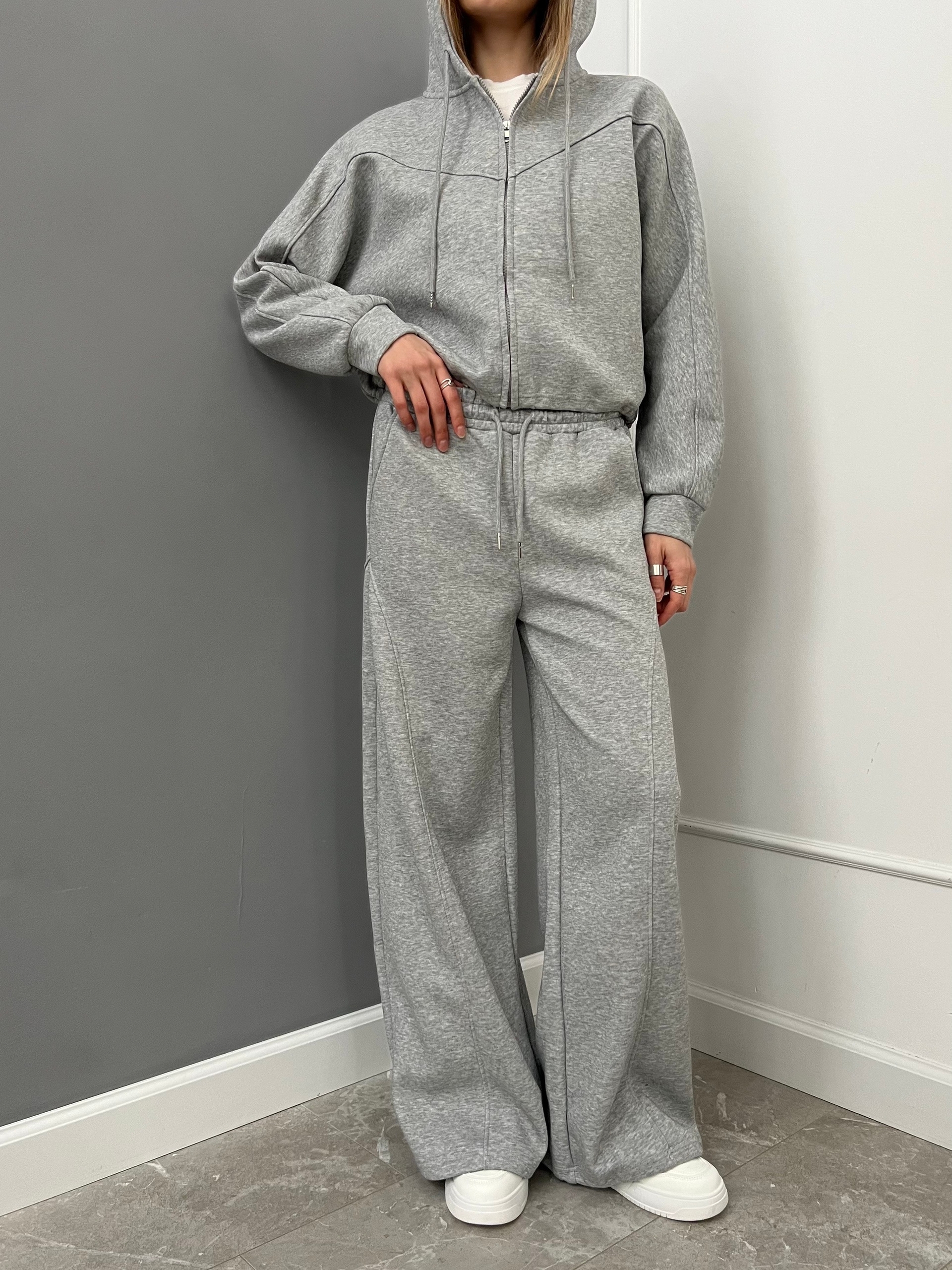 Костюм Korea F760 кофта+брюки строчка