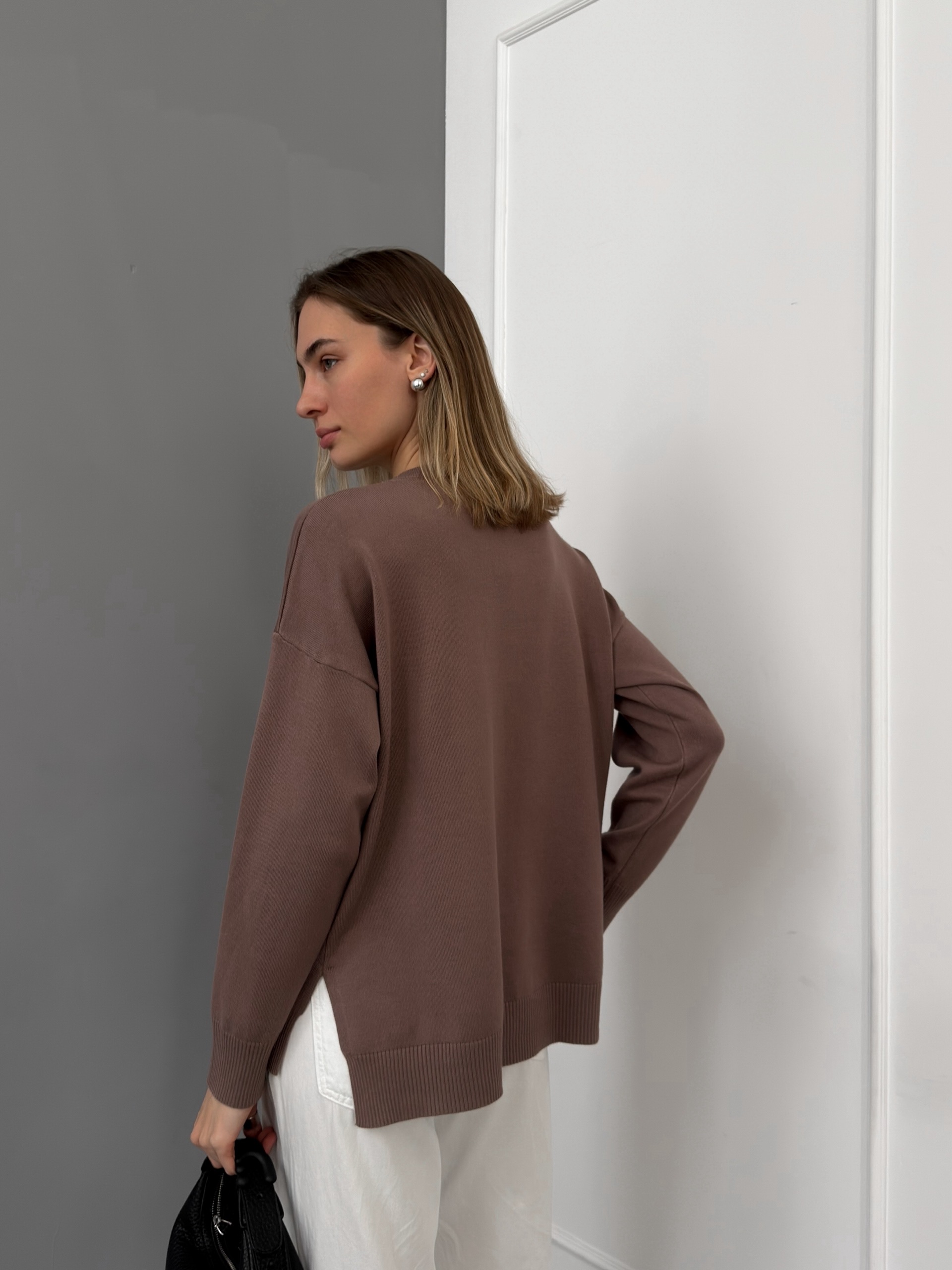 Джемпер 273-1 круглый ворот