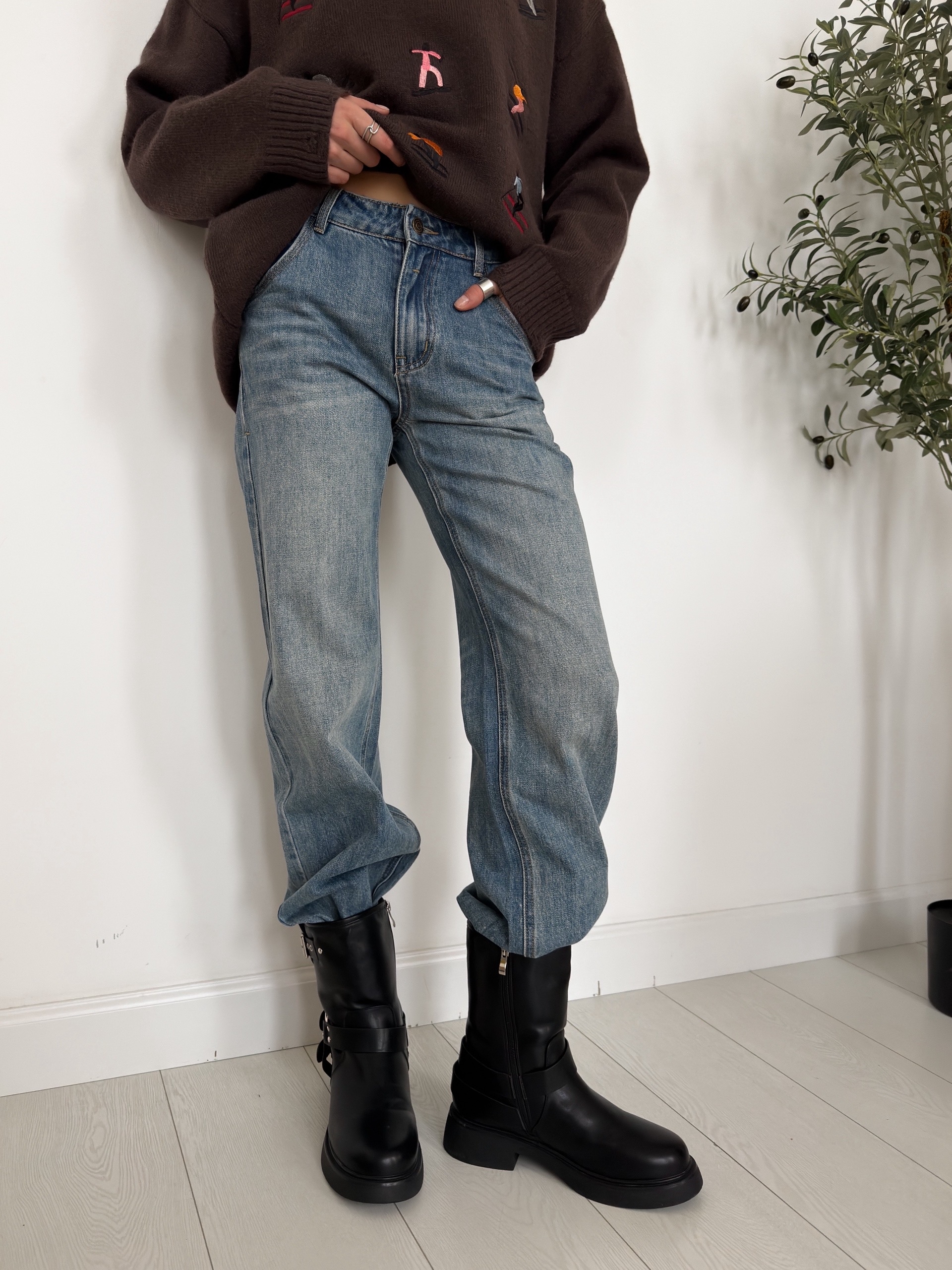 Джинсы jasonwei J8080Q прямые