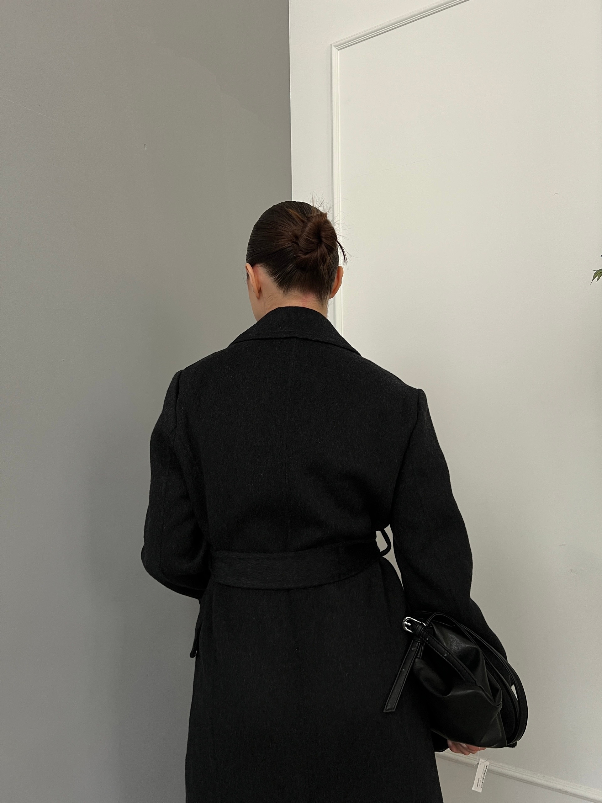 Пальто шерсть длинное