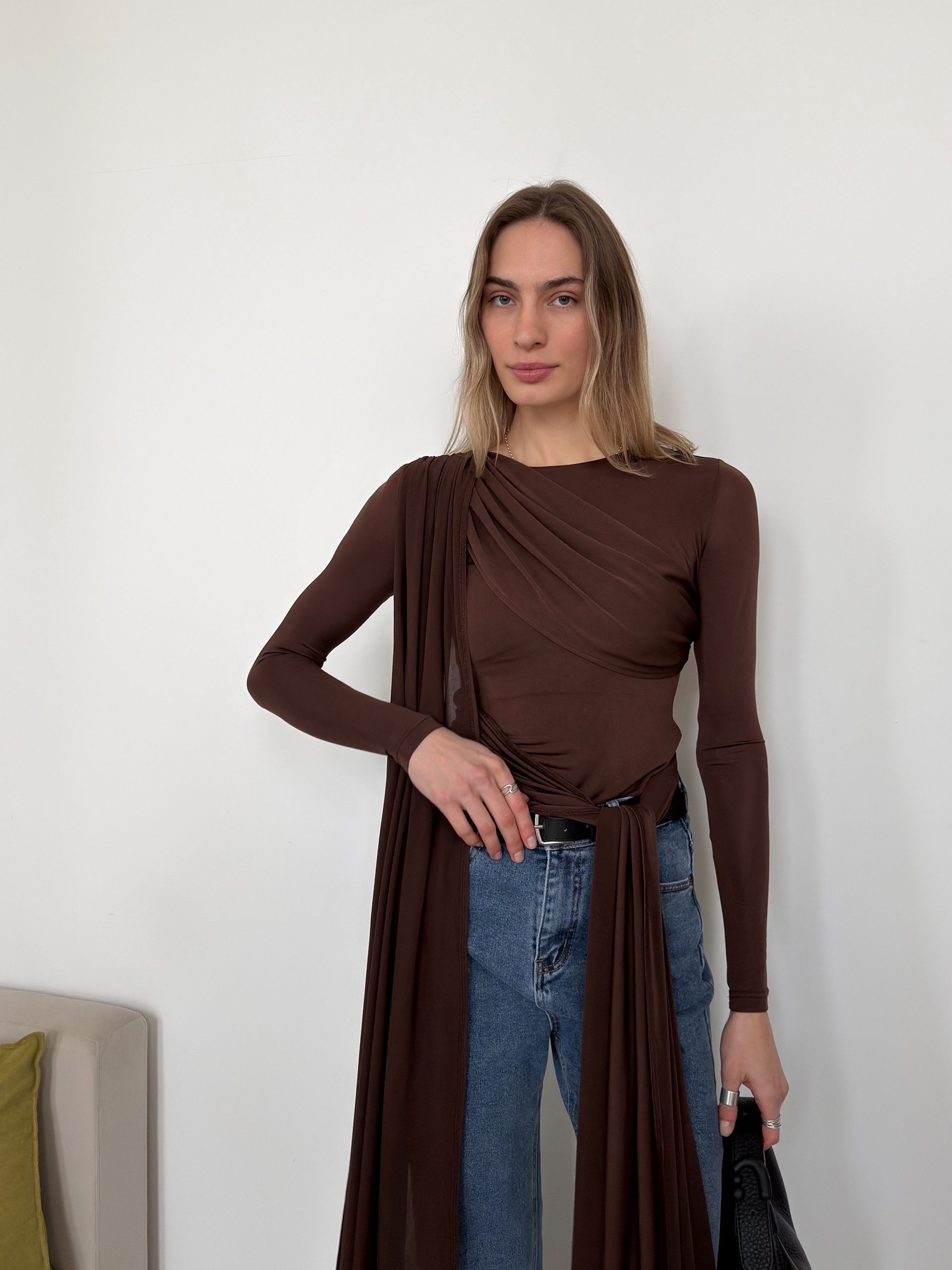 Лонгслив Muse шлейф