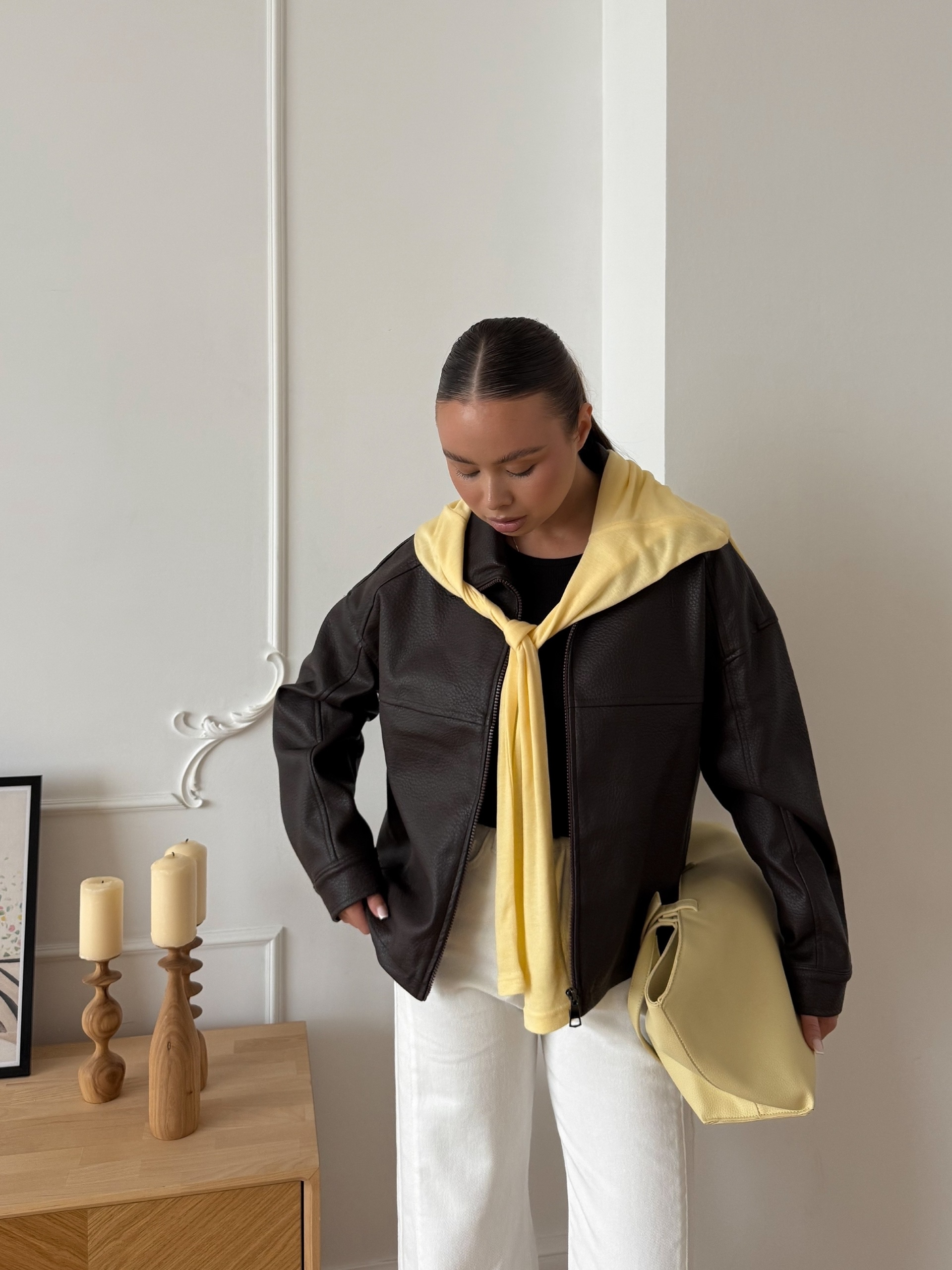 Куртка LUXoff 9019 кожа зернистая строчки