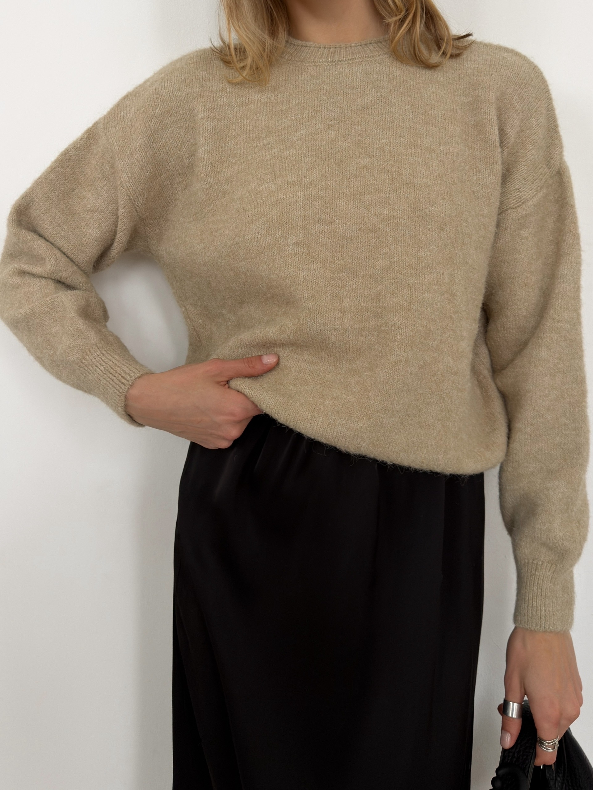 Джемпер F1002 резинка ворот необработ край