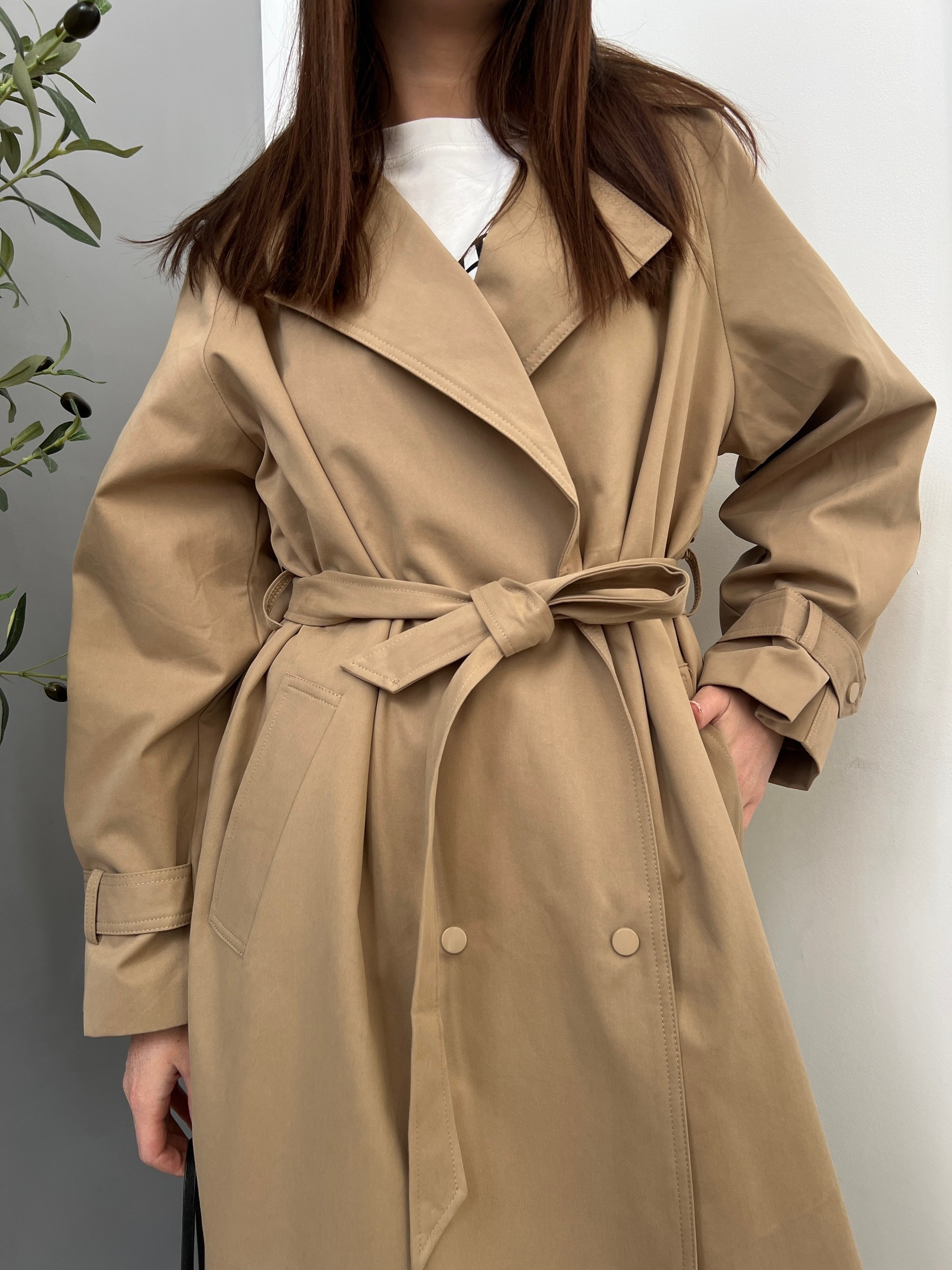 Тренч KXJ 5539 на заклепках