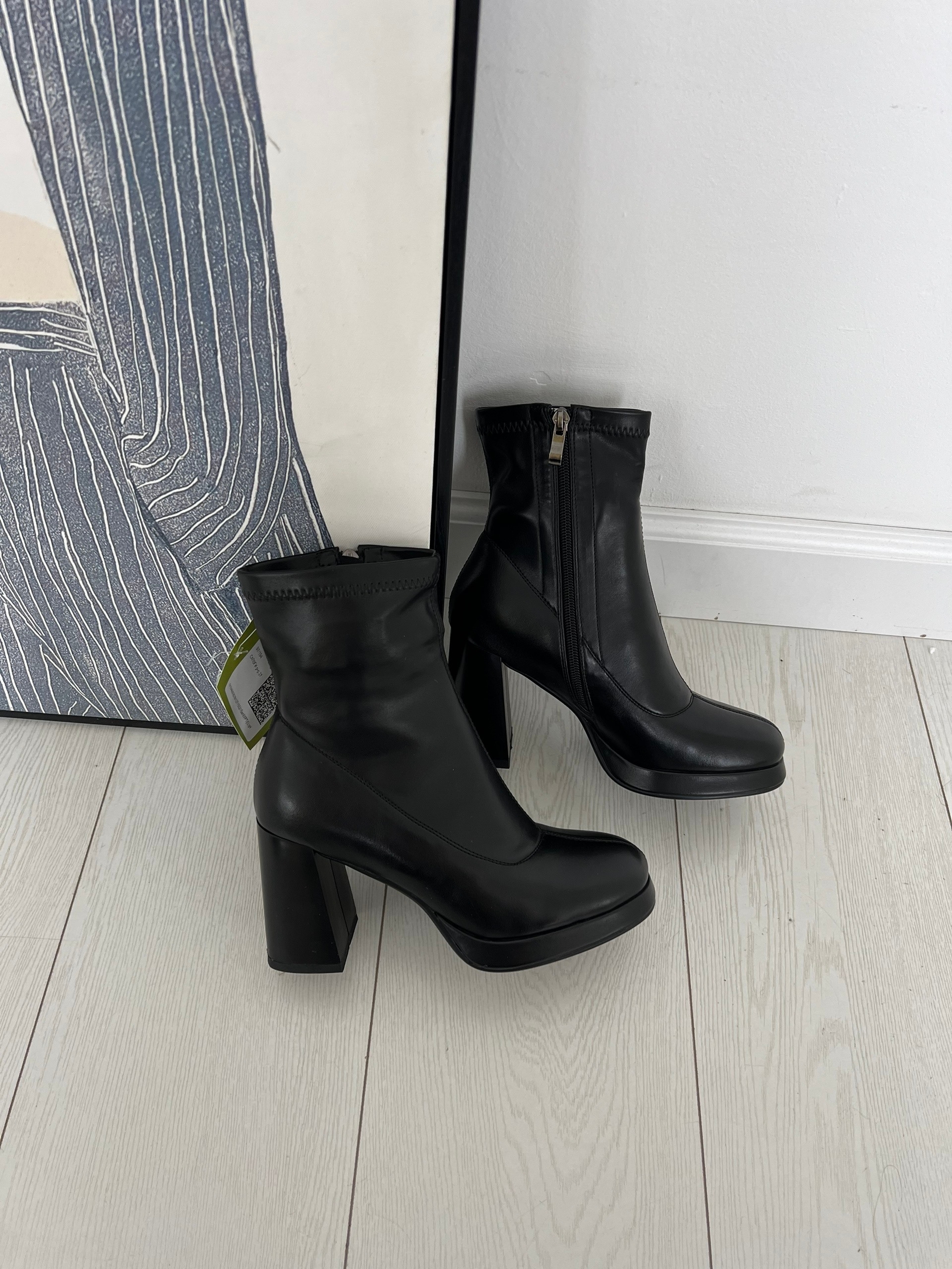 Сапоги Радуга  С152 квадрат каблук