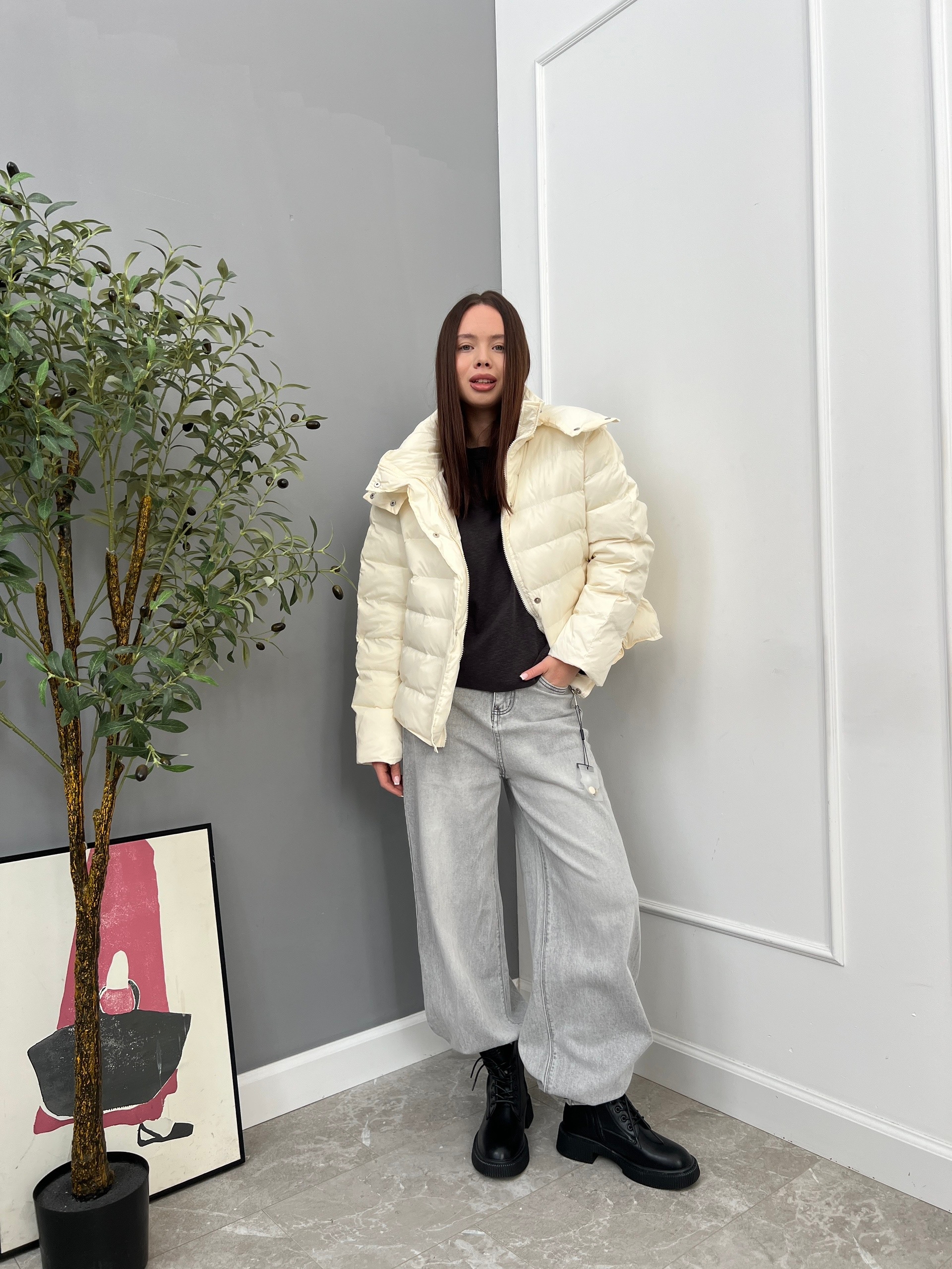 Куртка W 5960 короткая