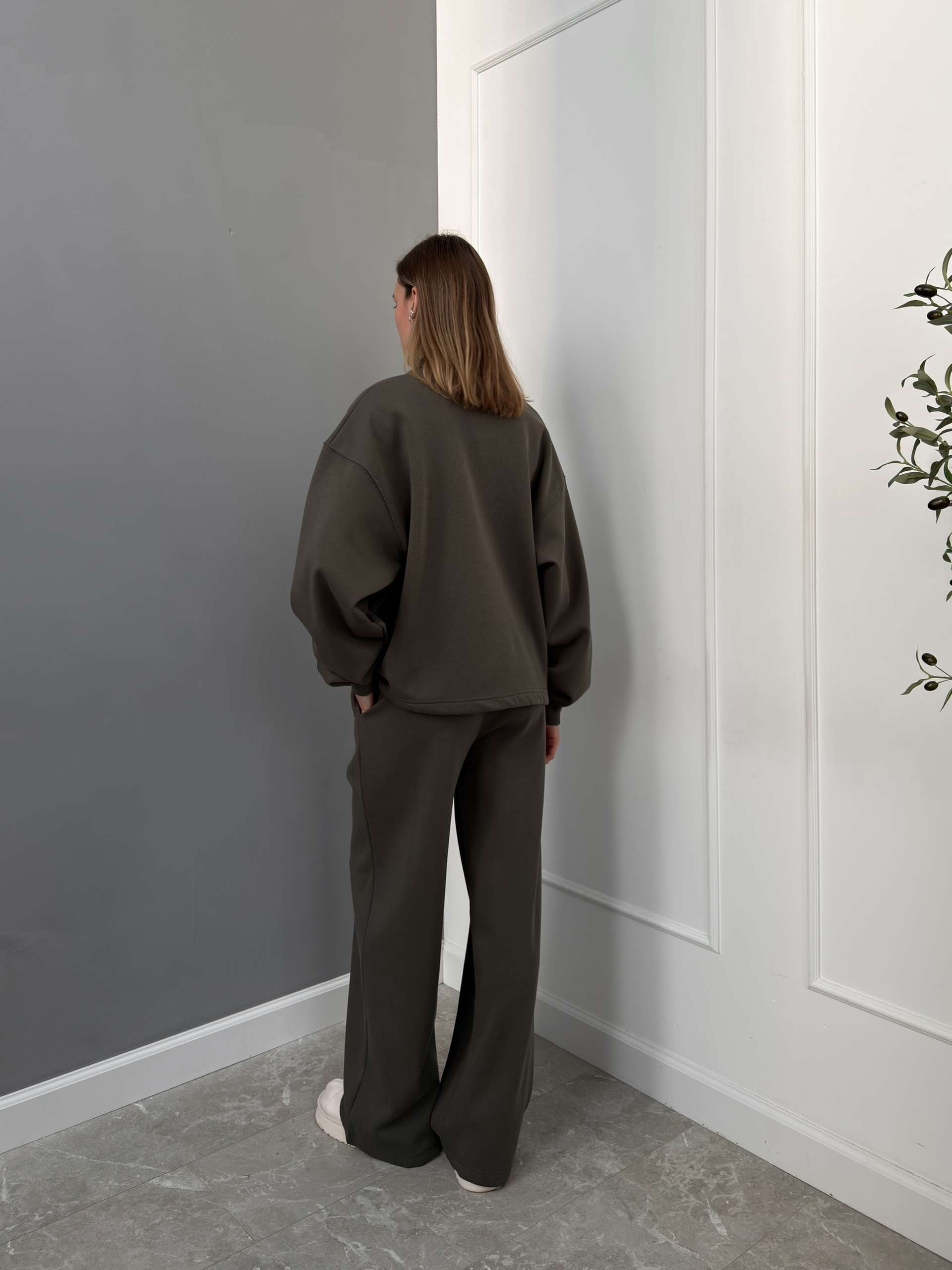 Костюм Cosmic 69 свитшот ворот на молнии+брюки флис