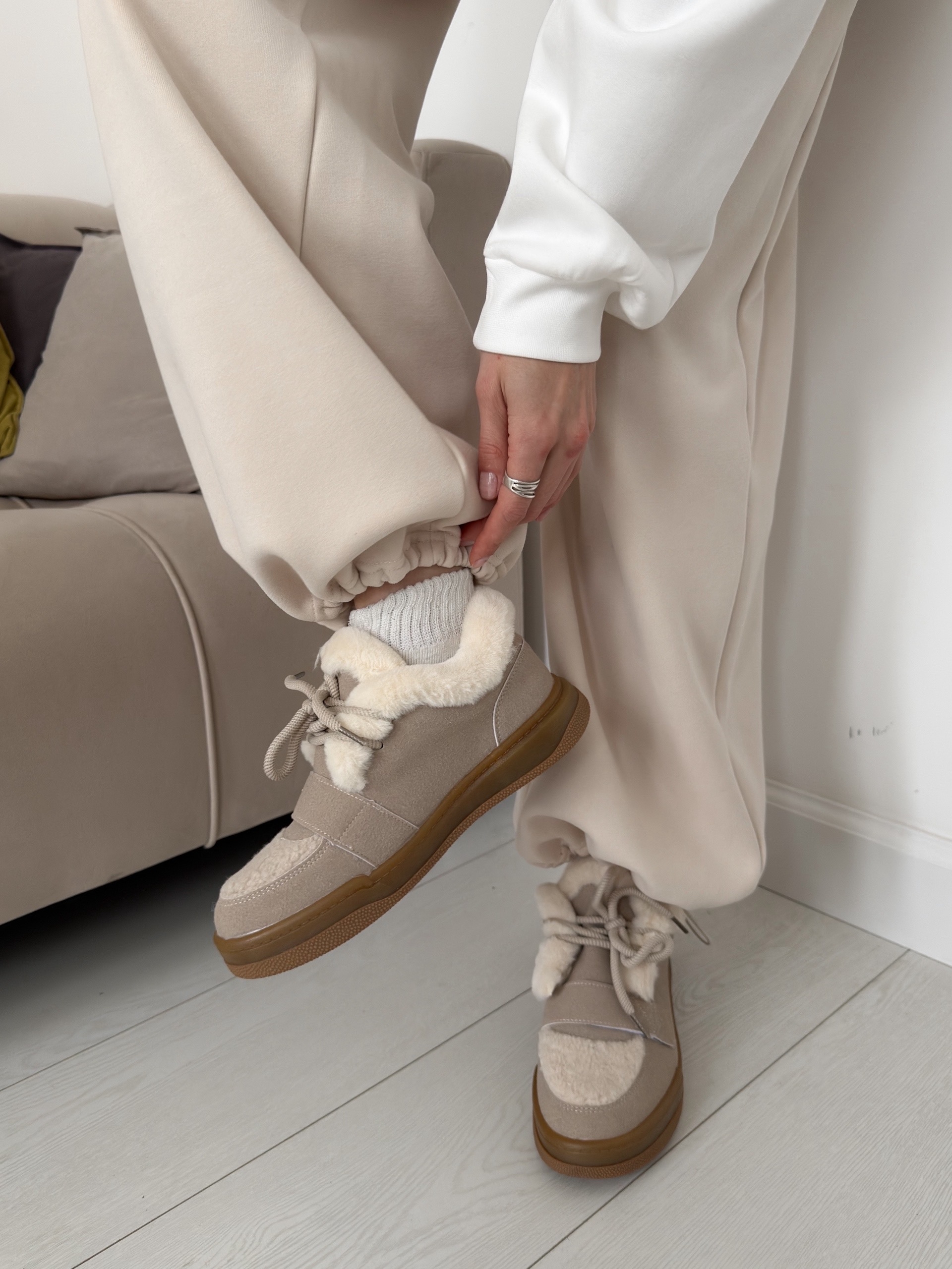 Ботинки Perfect B303 меховая вставка