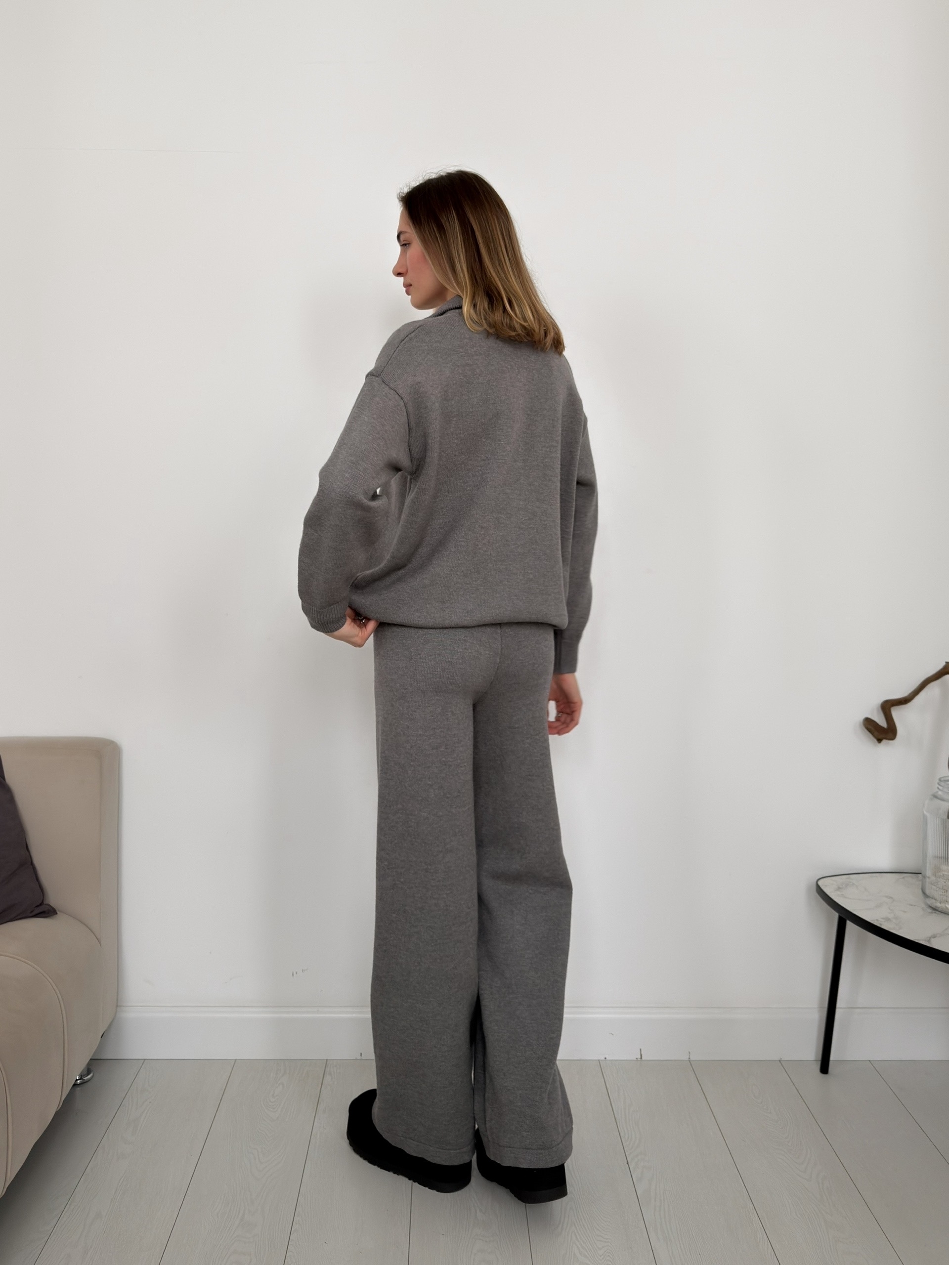 Костюм NJ 2025666 джемпер поло на замке+брюки