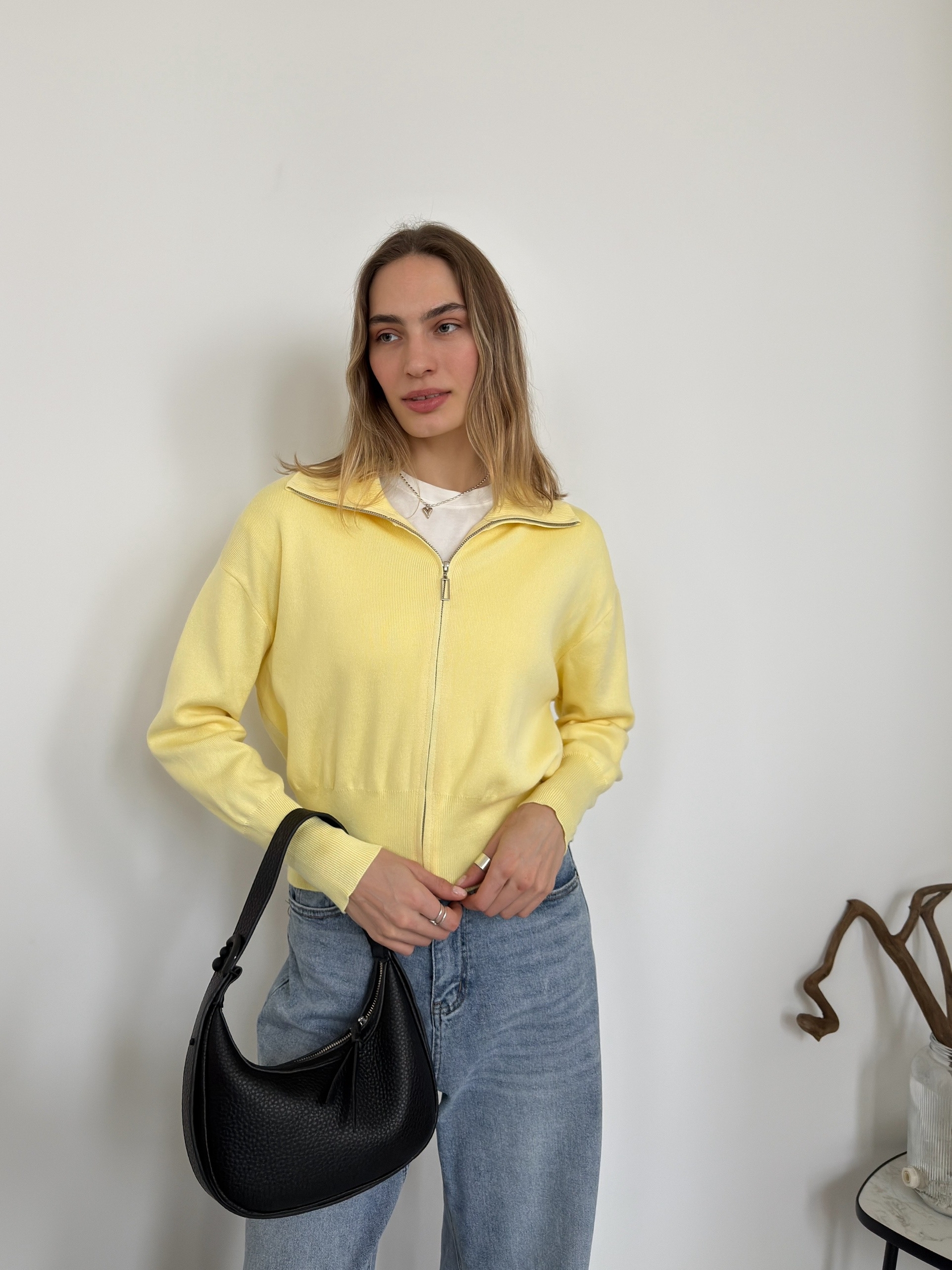 Джемпер 419 на молнии