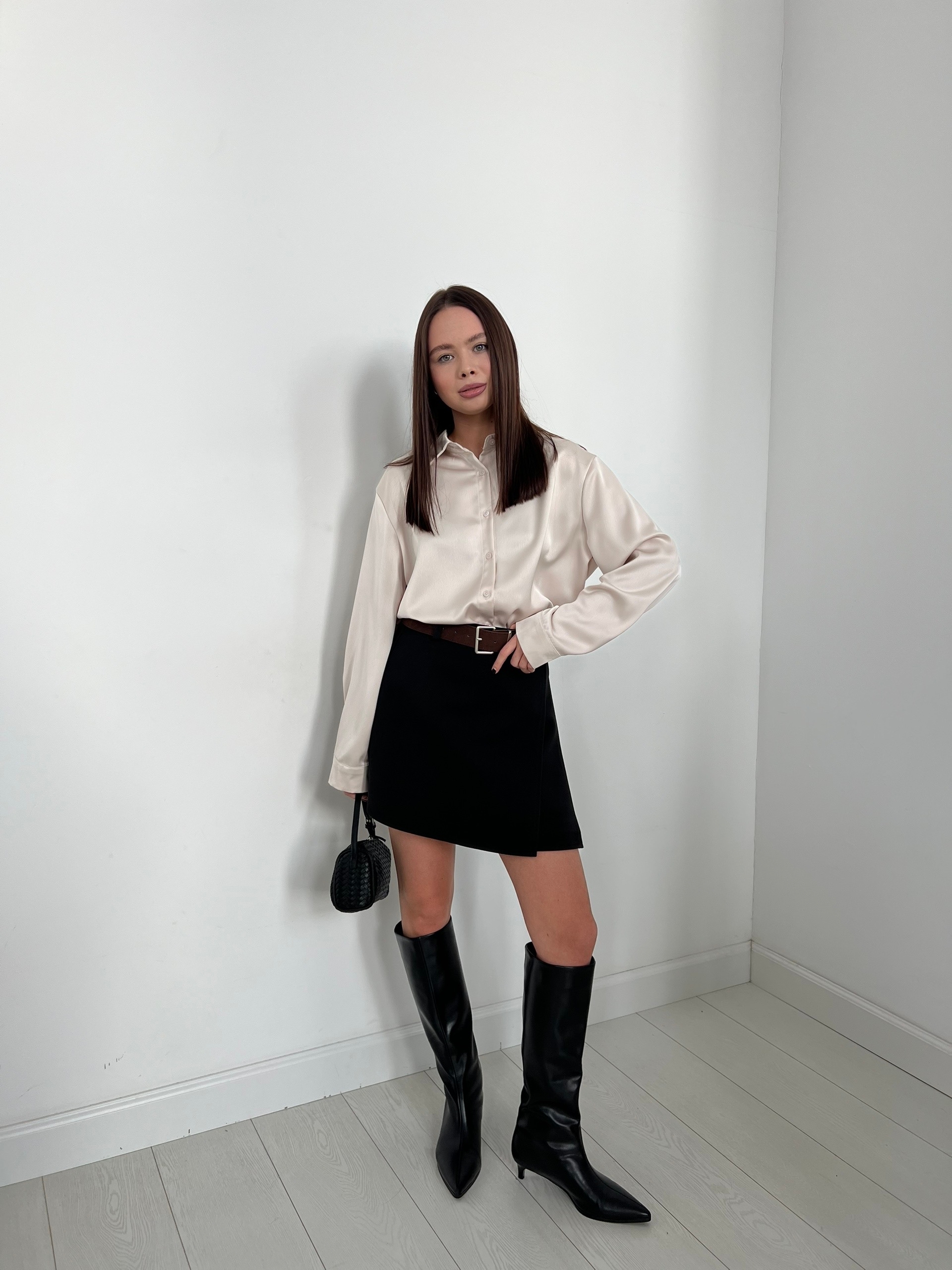 Блуза W 5397 атлас