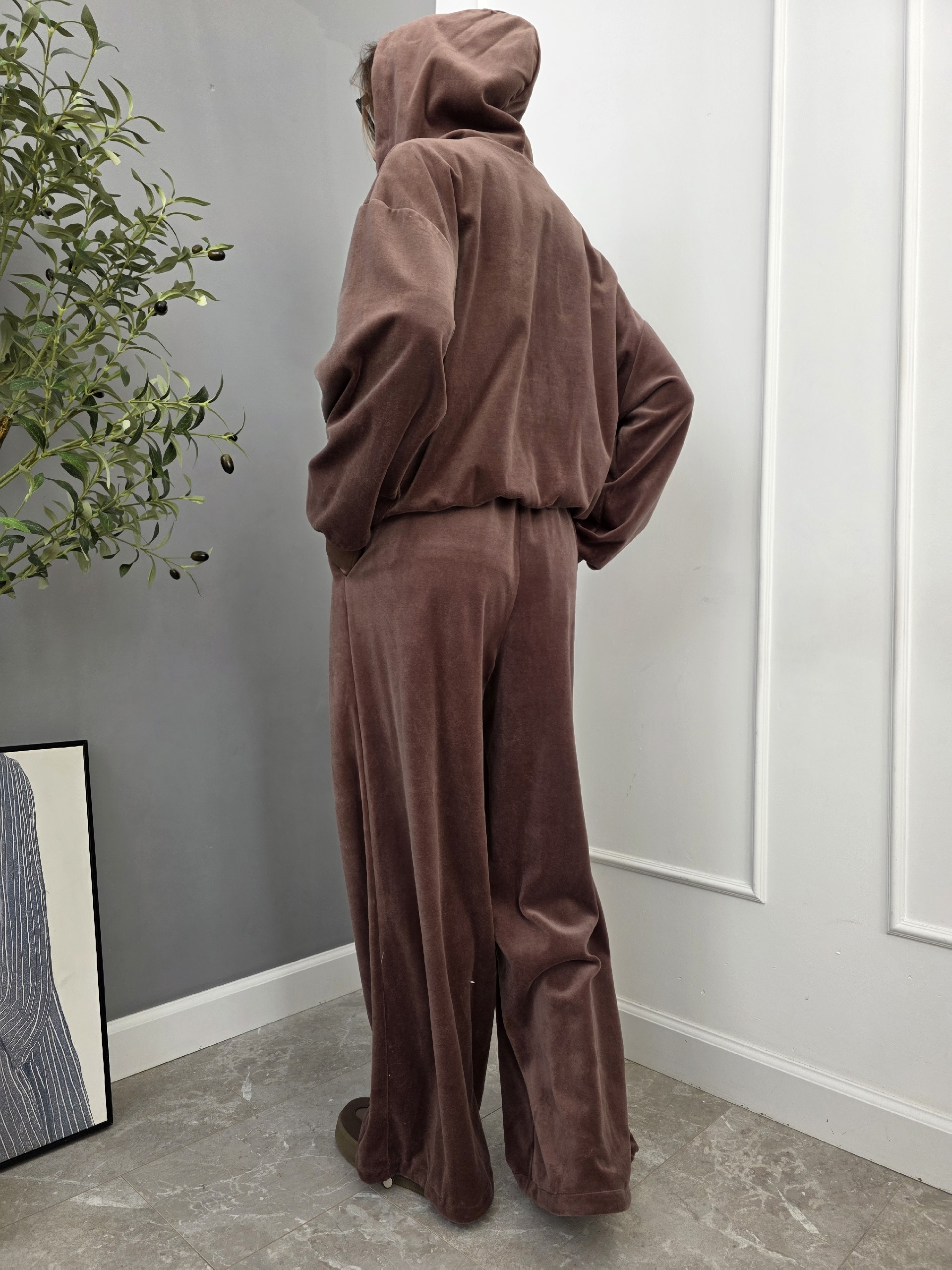 Костюм NJ 30592 толстовка+брюки мягкий