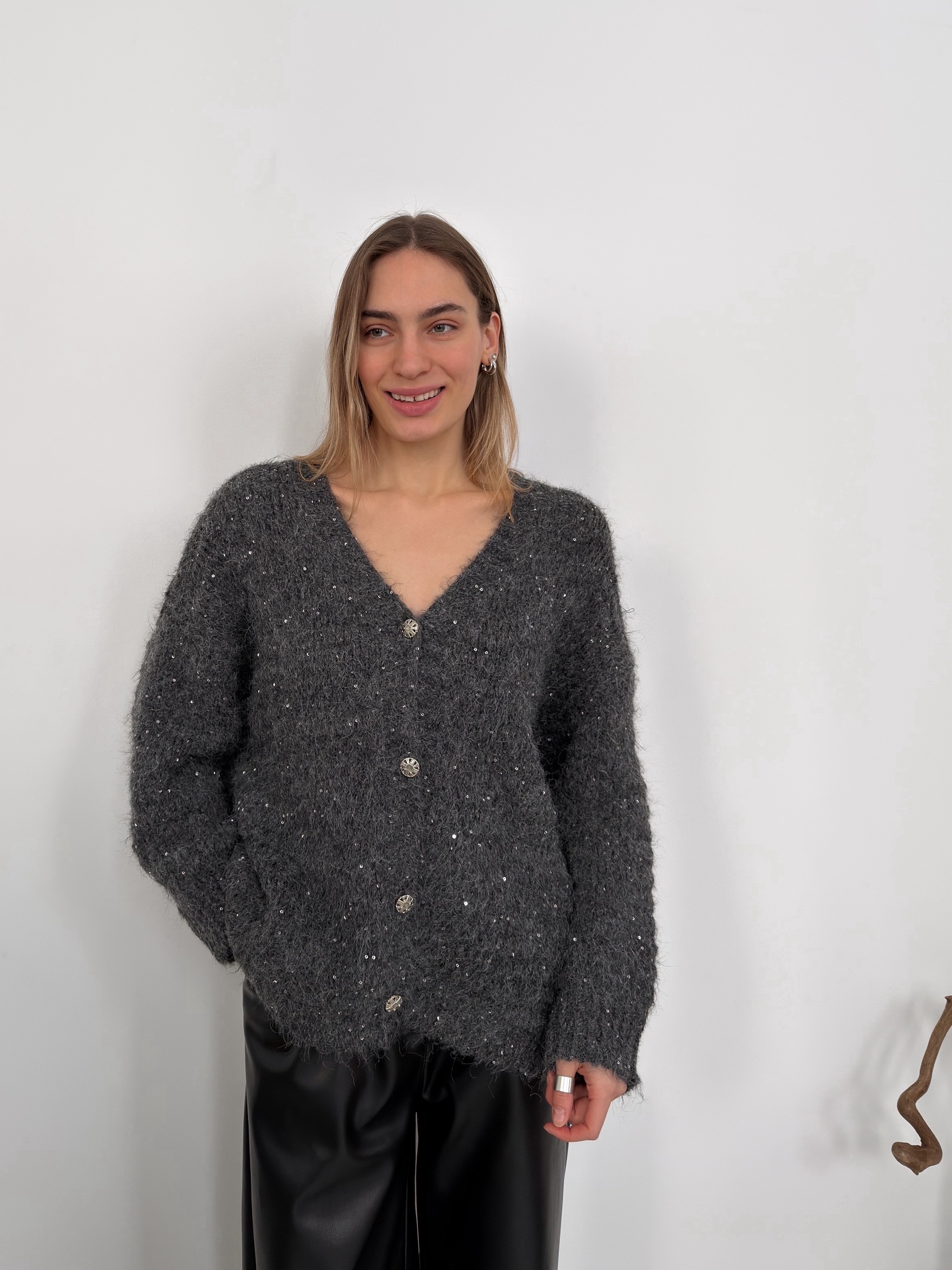 Кардиган Shan cha 4543 паетки