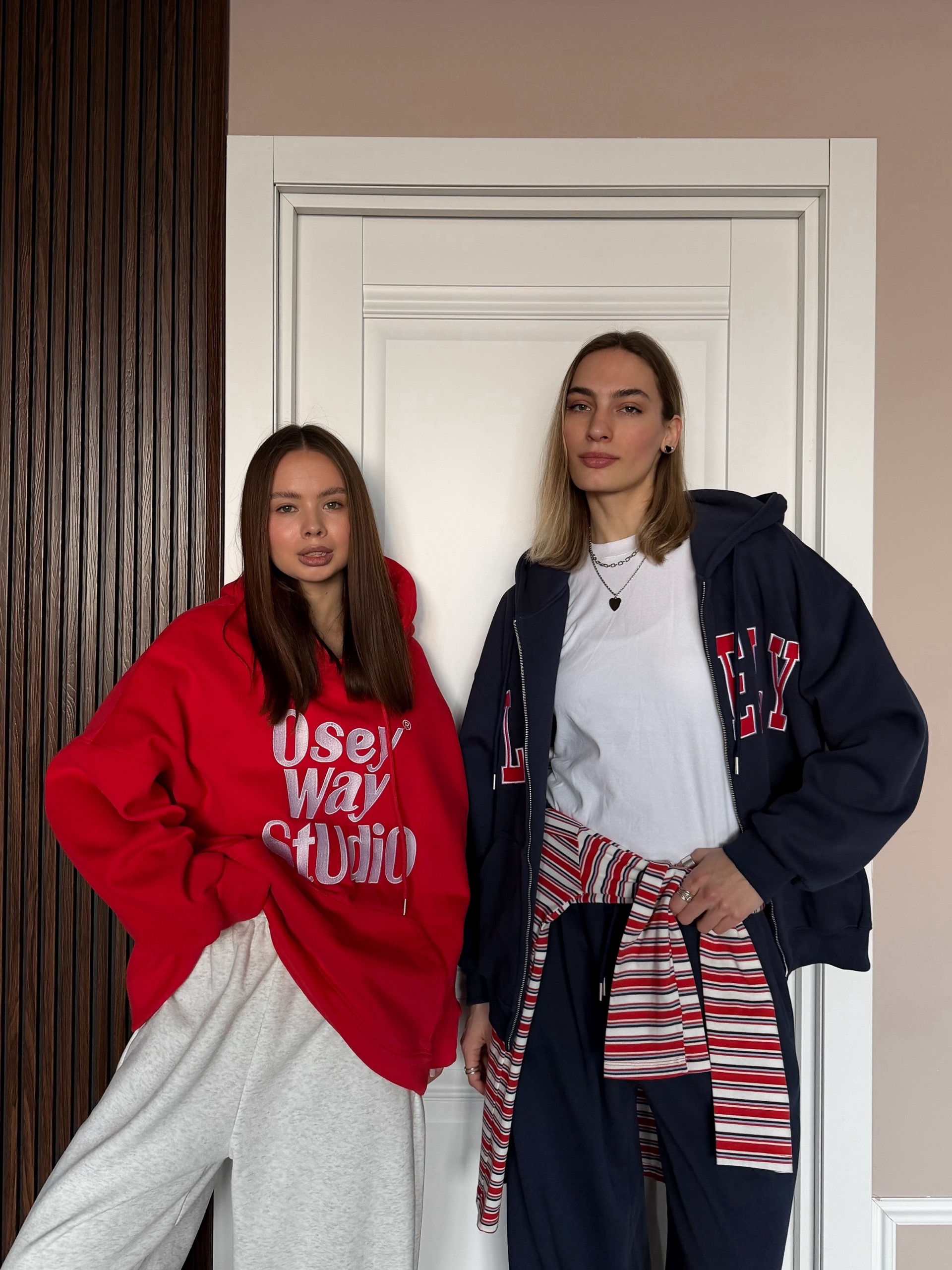 Худи W9507 osey way studio флис