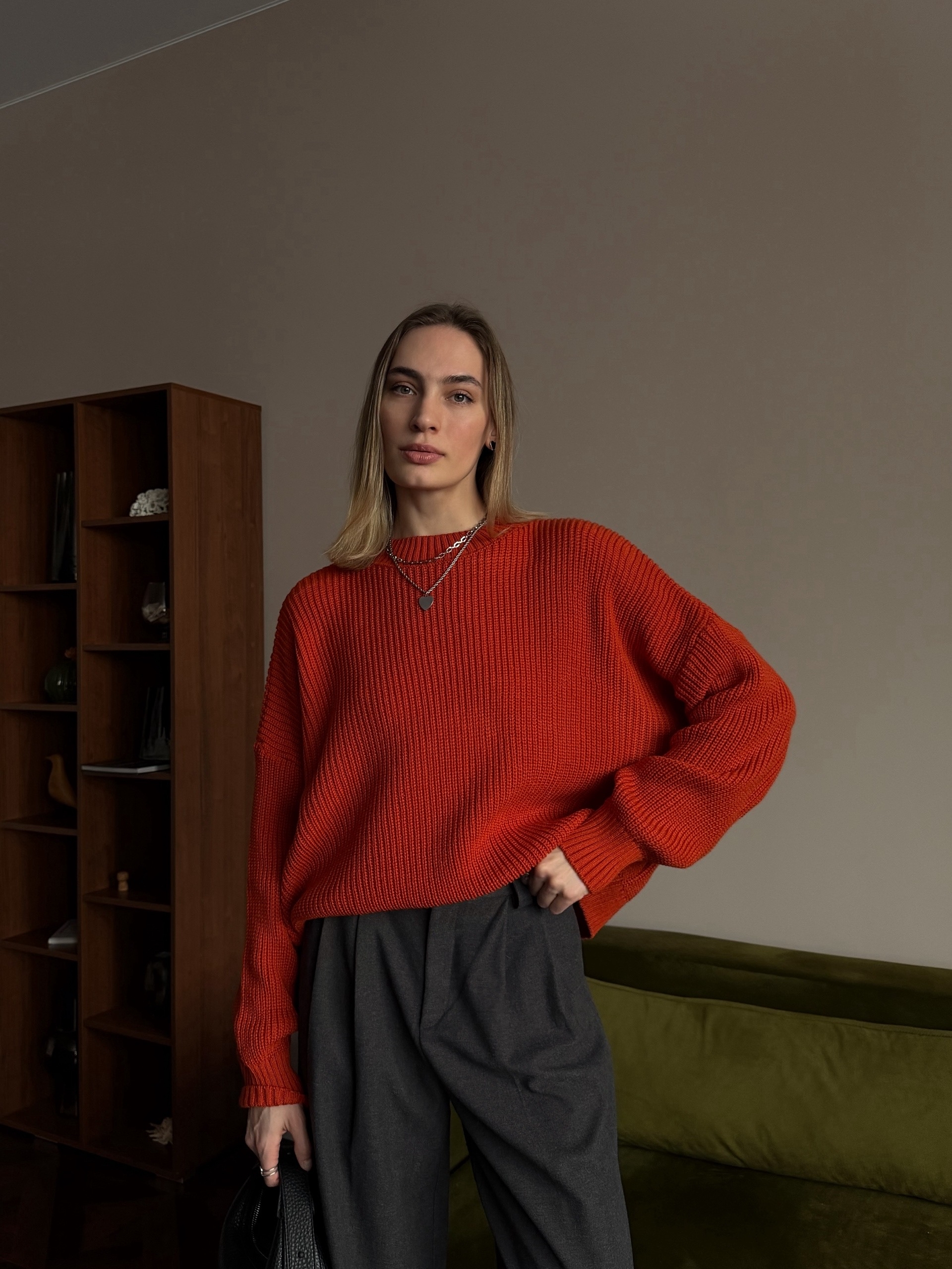 Джемпер Rami крупная вязка