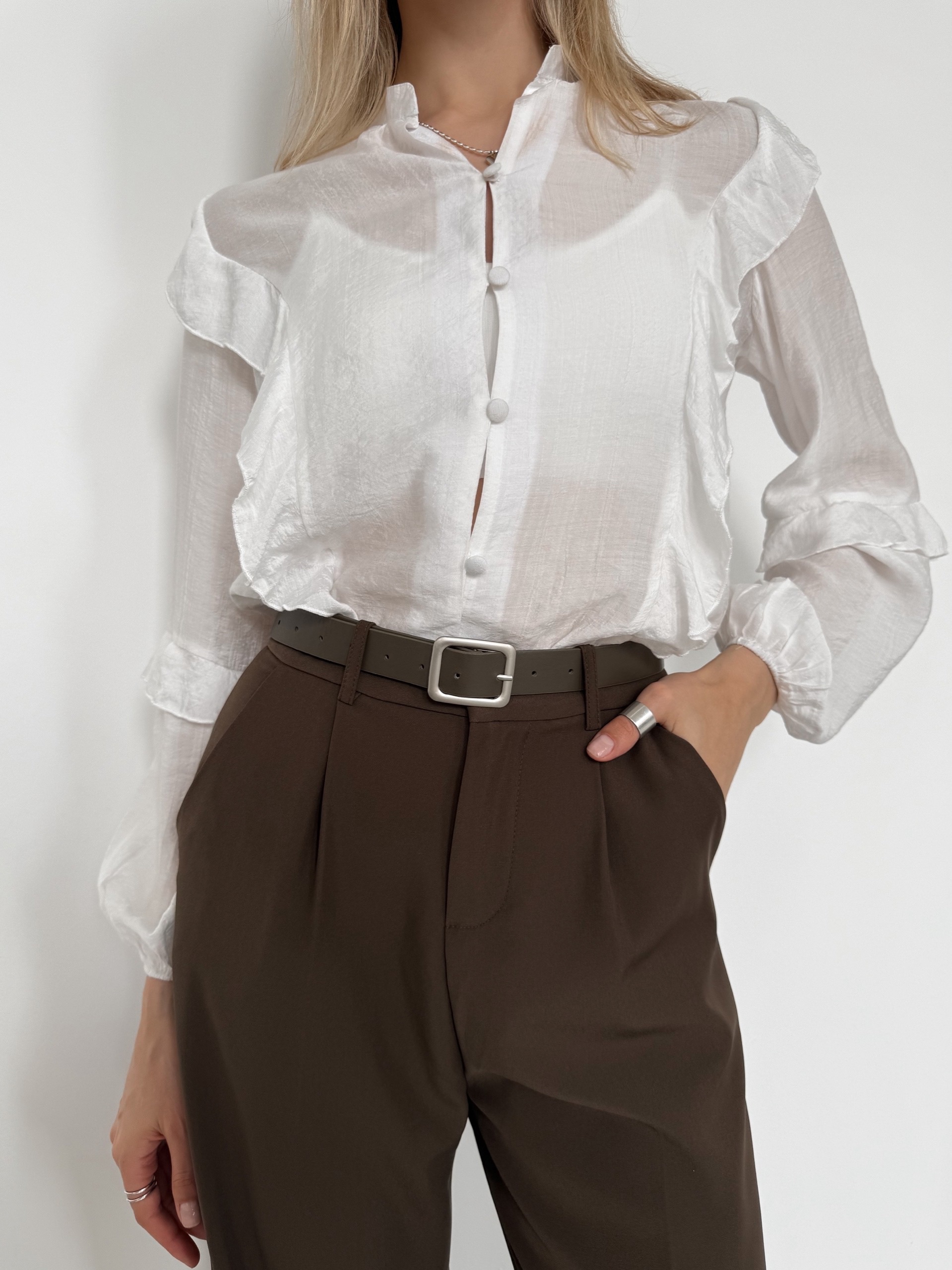 Блуза Dress Code 192 однотон