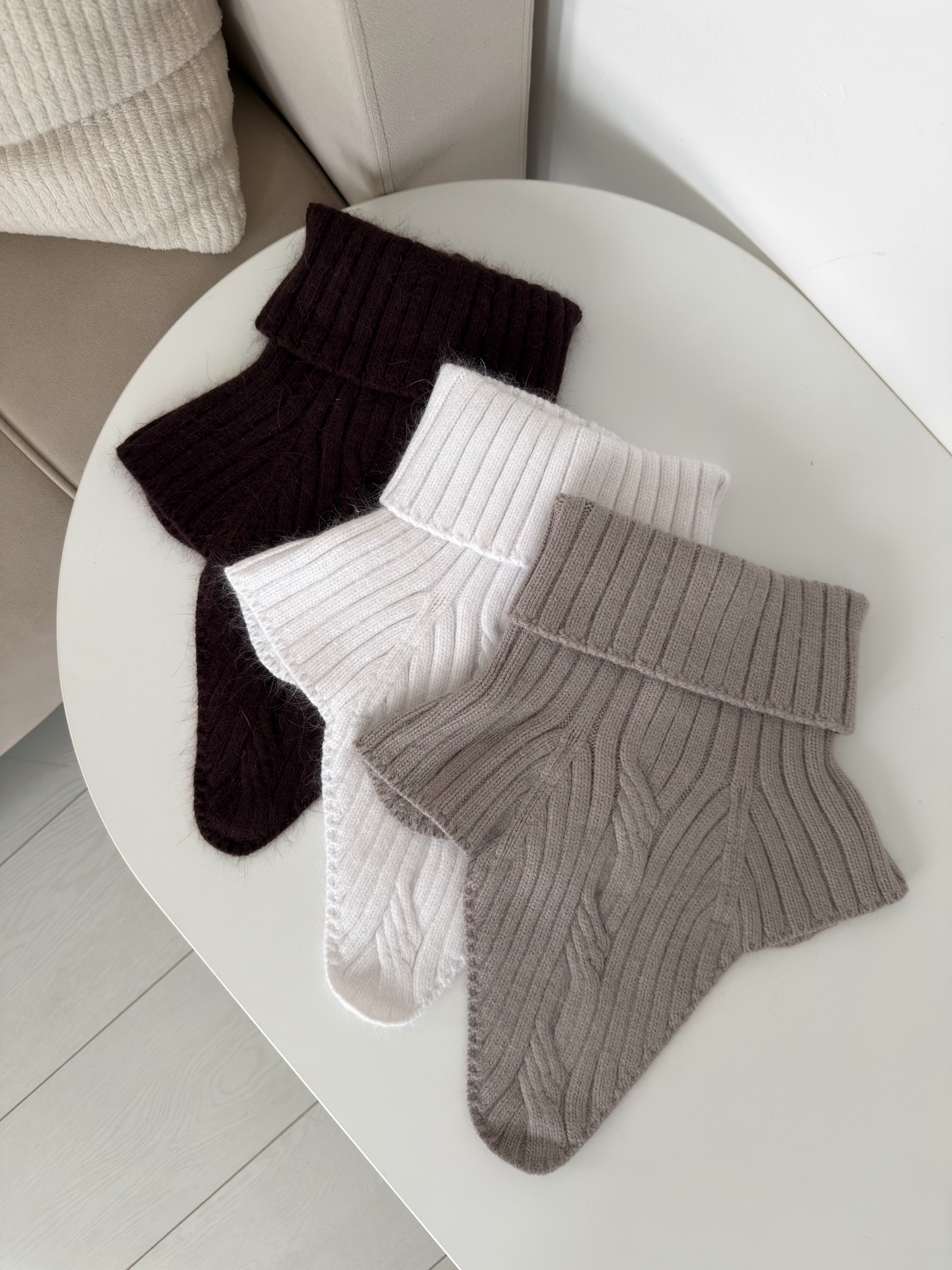 Манишка Aoxue в рубчик