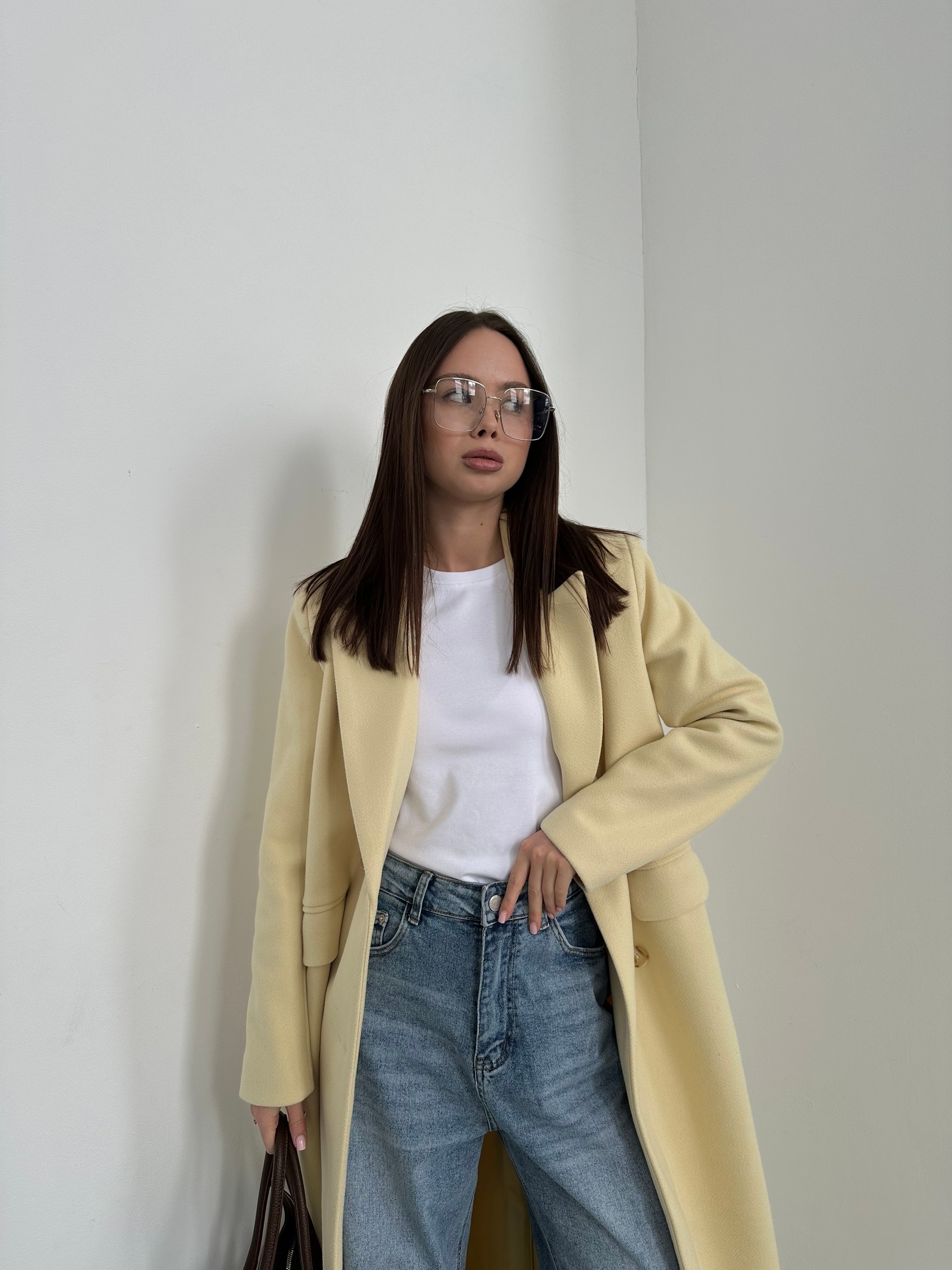 Пальто Malina trends длинное мал карманы