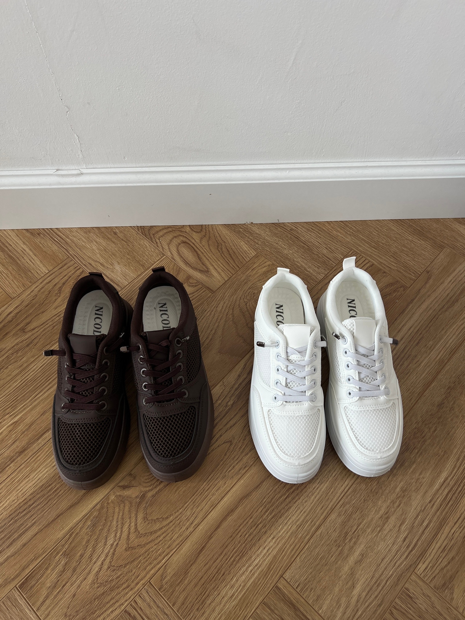 Кроссовки NICOLE ck130-4 сетка высокая подошва