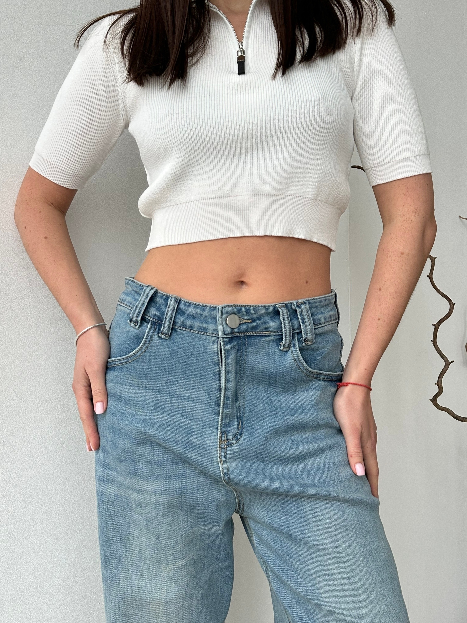 Джинсы YJY 9650  прямые