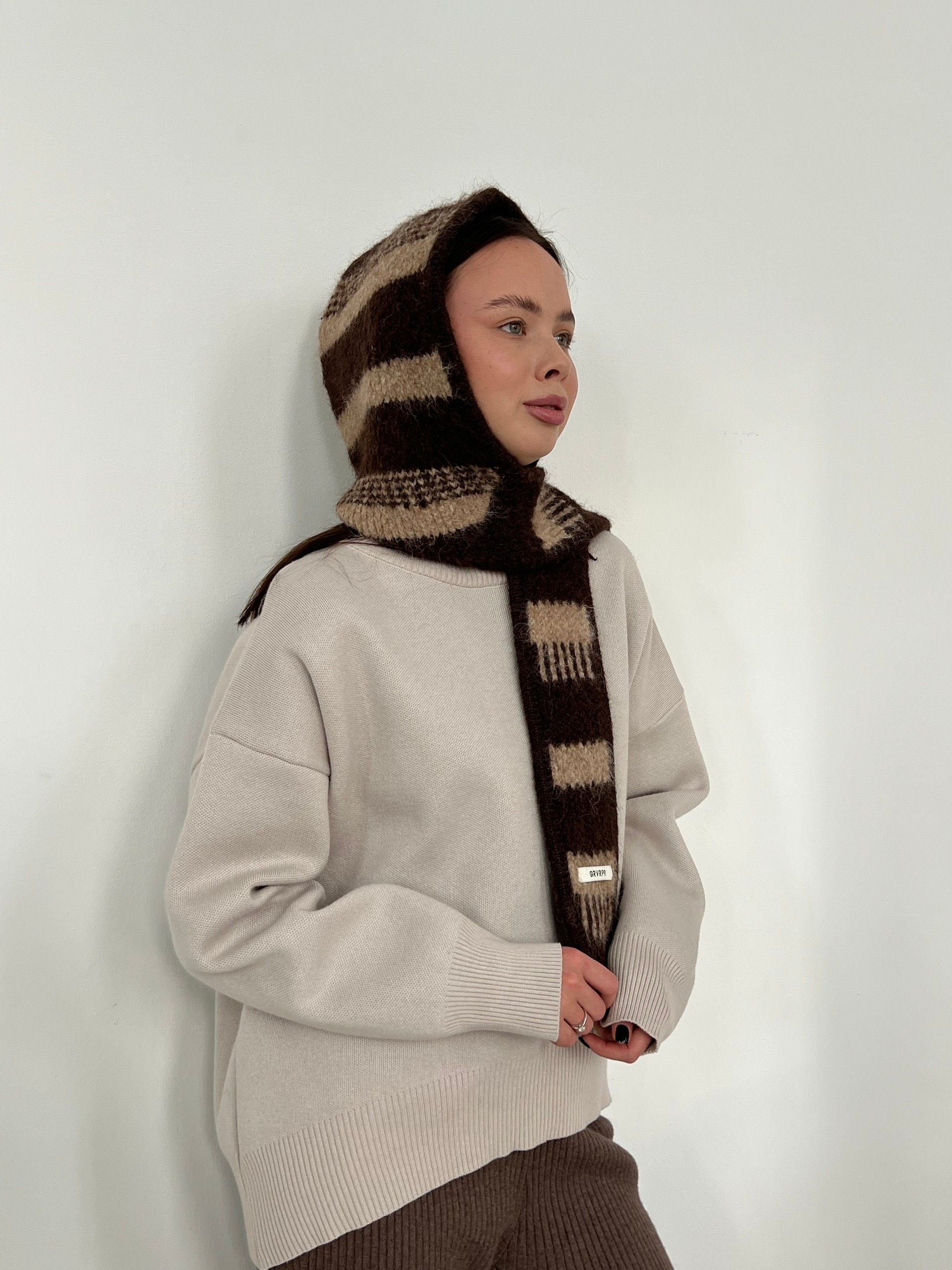 Капор GRVRPR узор