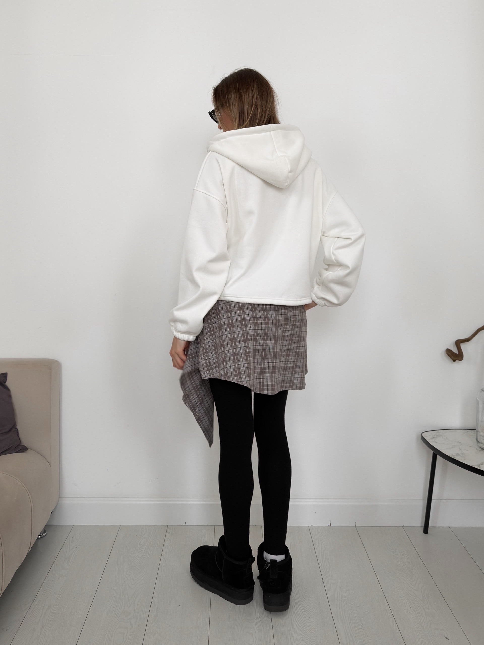 Худи Korea 1209  флис затяжка