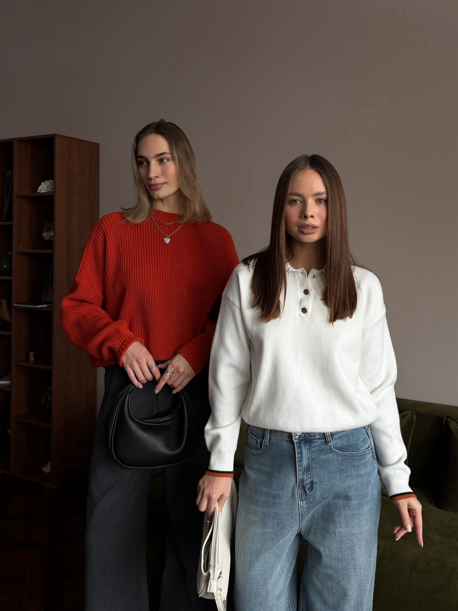 Джемпер Rami крупная вязка