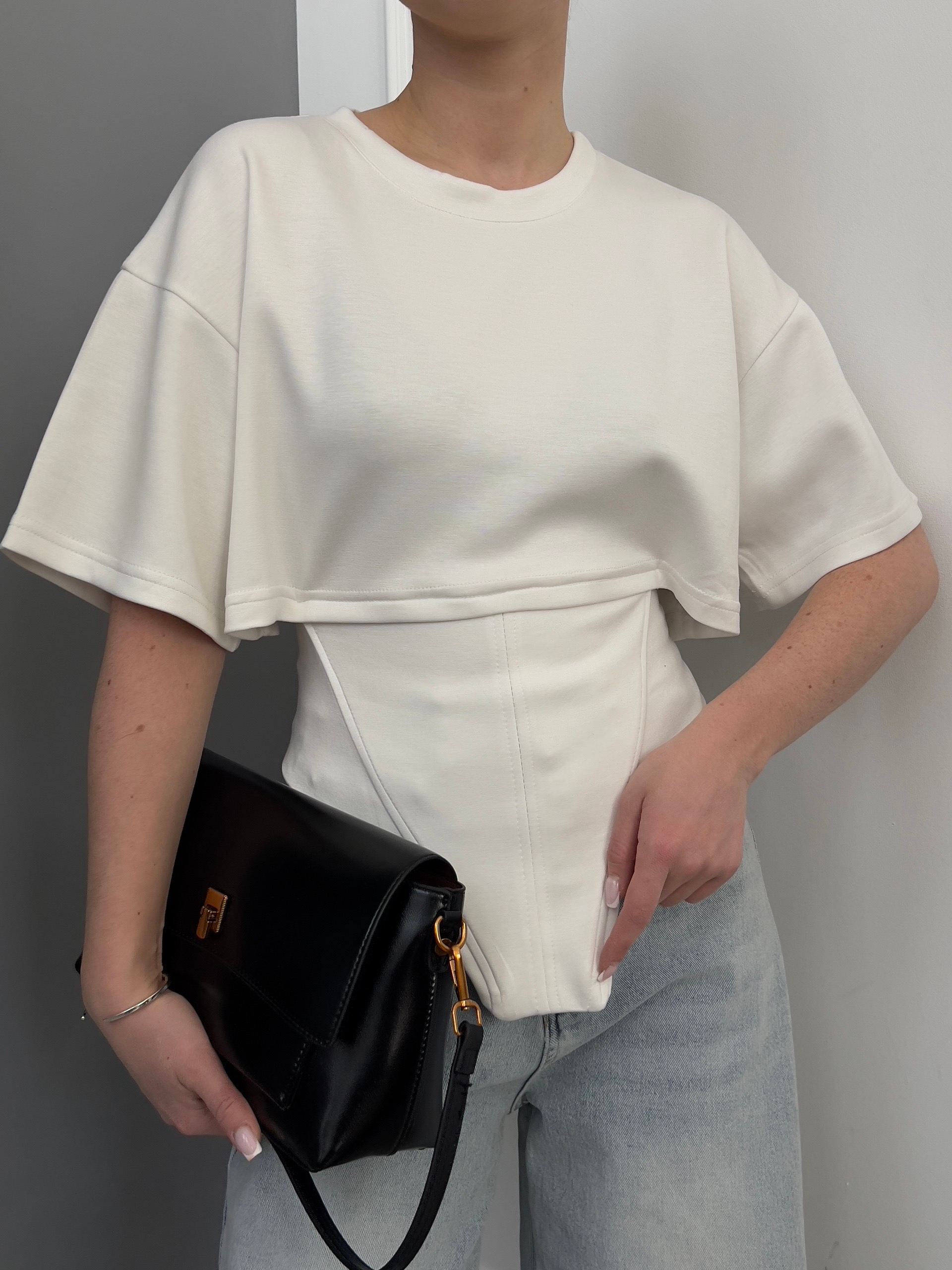 Футболка-корсет KOKO