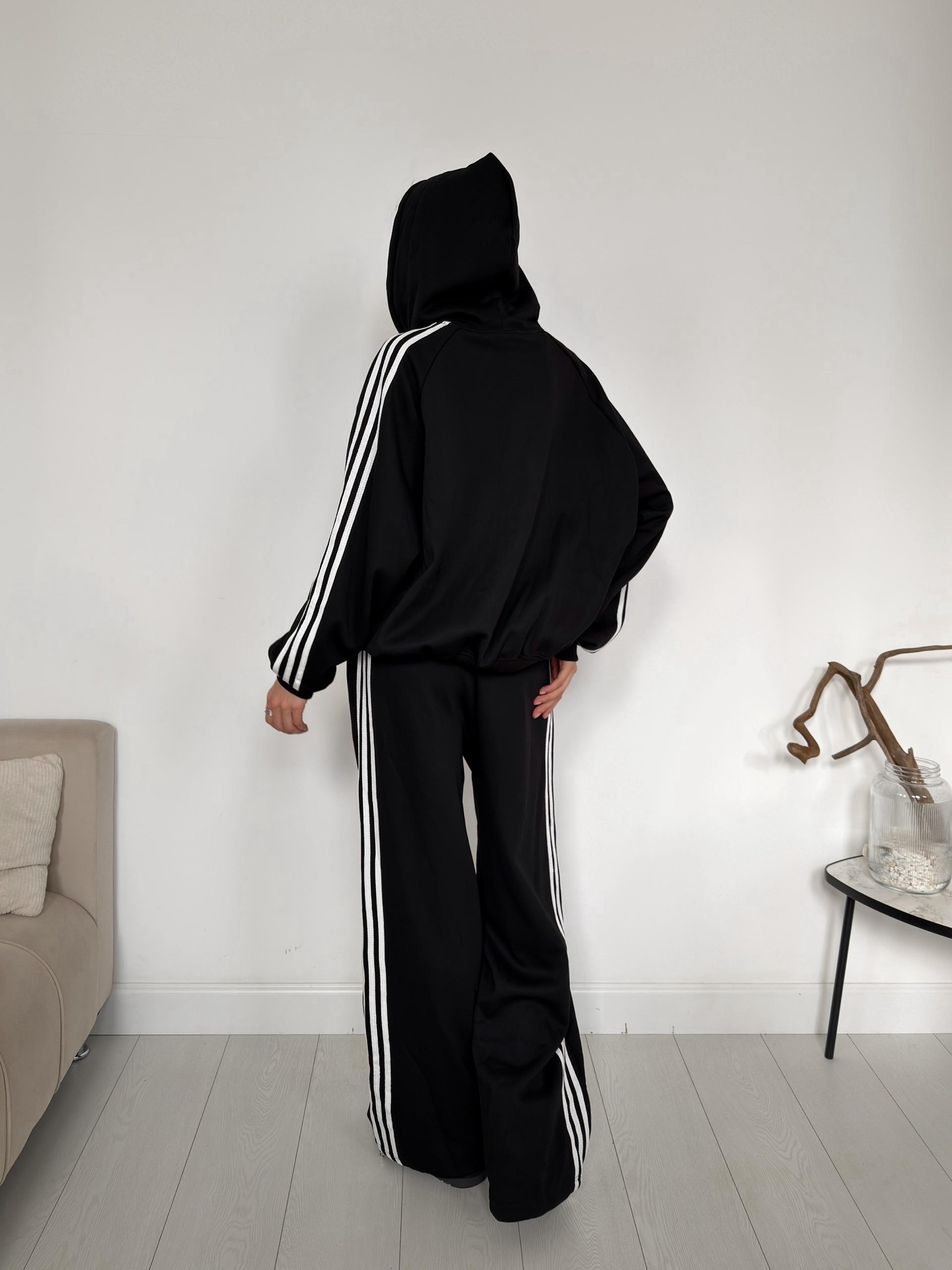 Костюм R Studio 9848 толстовка+брюки три полоски