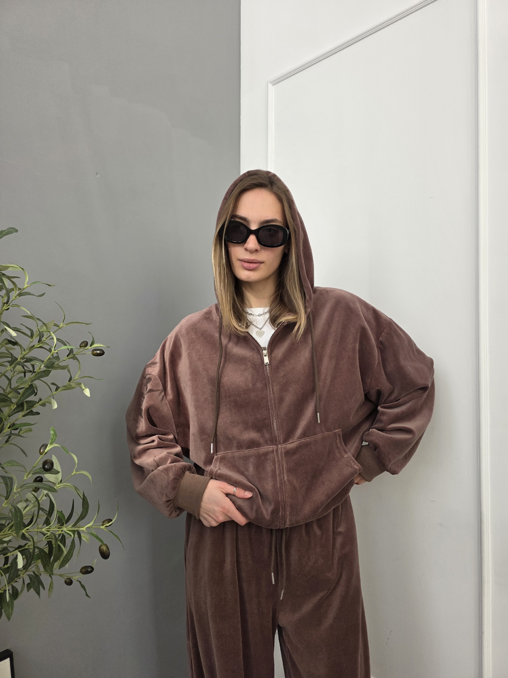 Костюм NJ 30592 толстовка+брюки мягкий