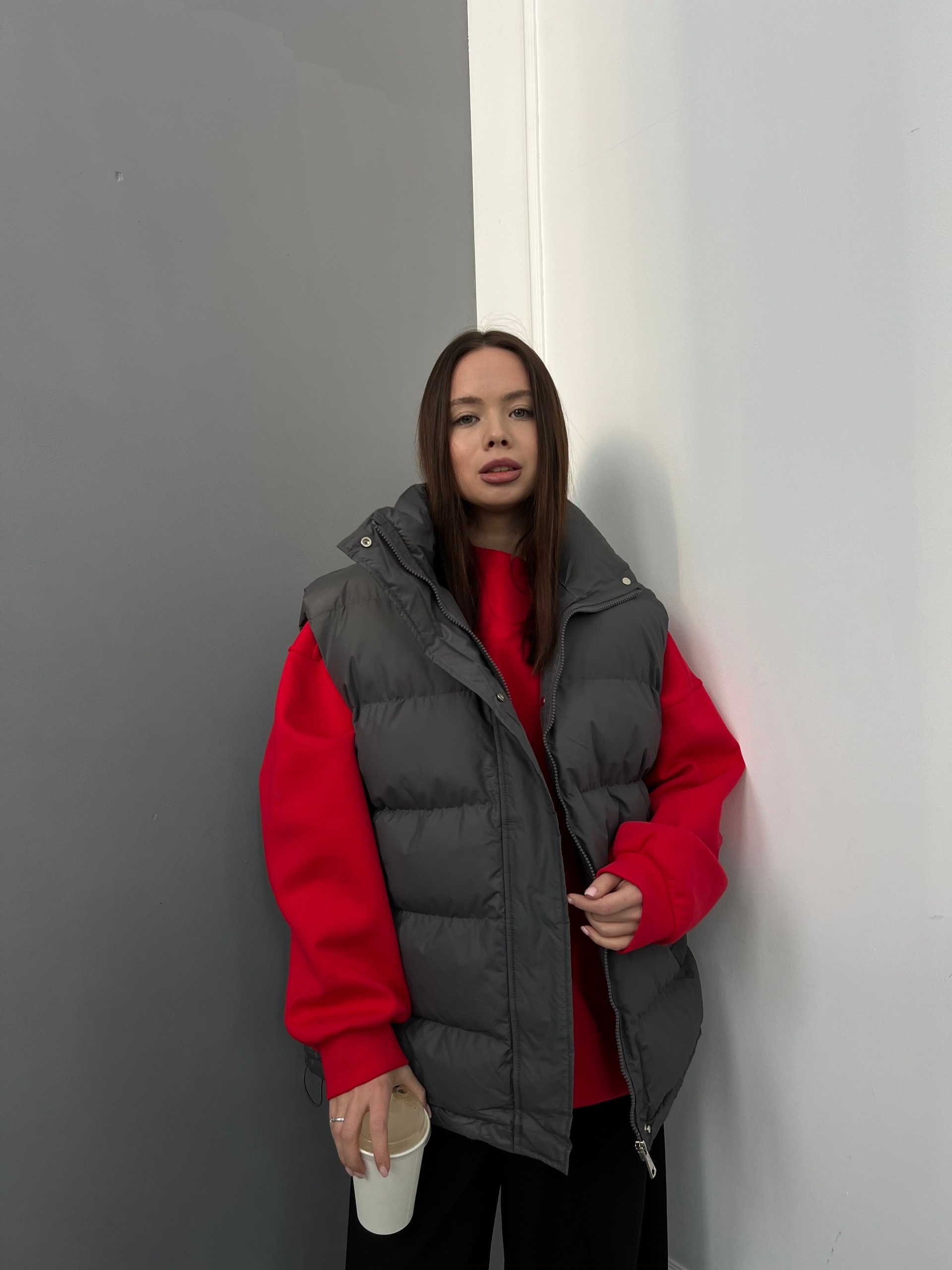 Жилетка Korea 1370 затяжки