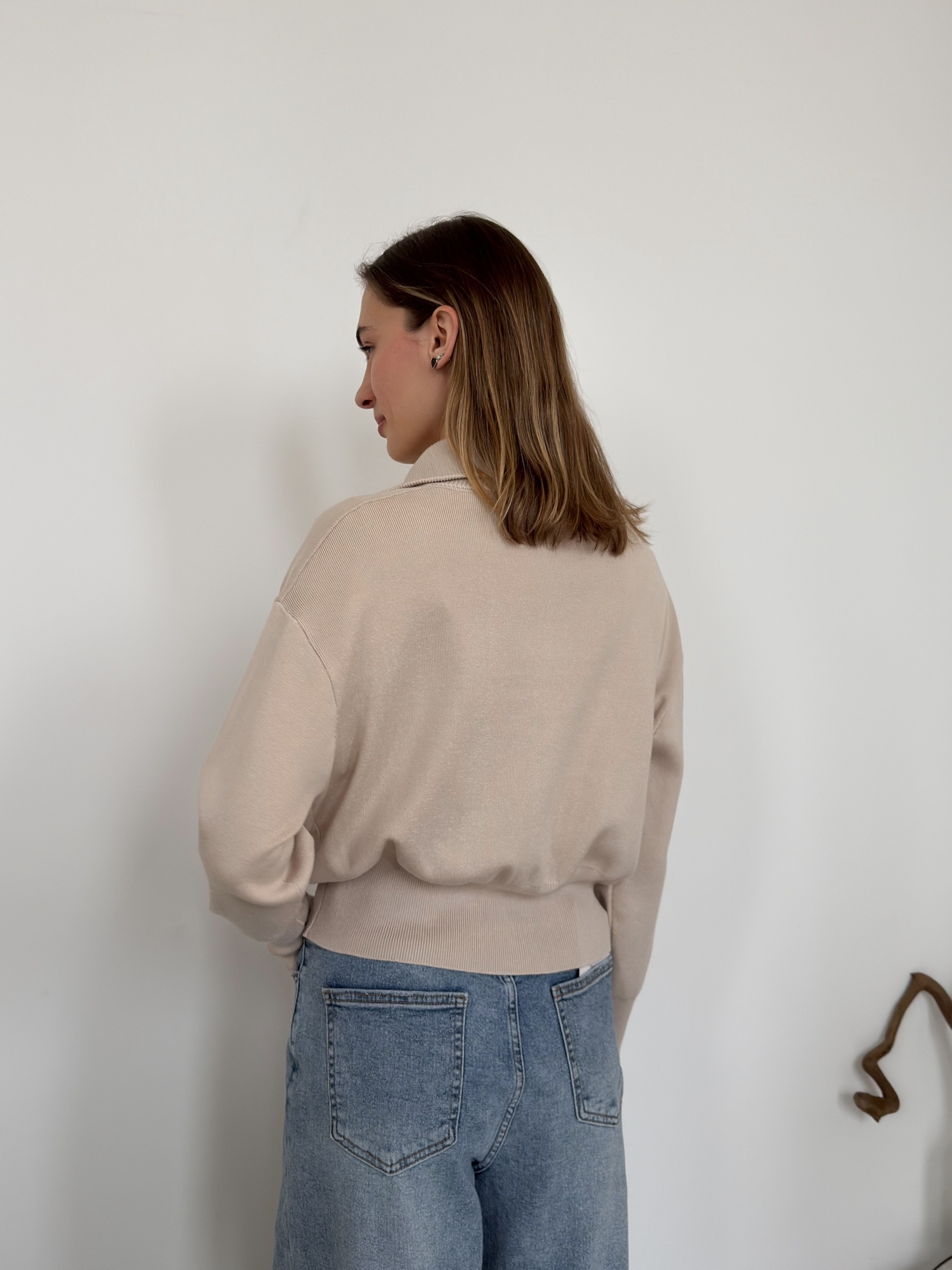 Джемпер 419 на молнии