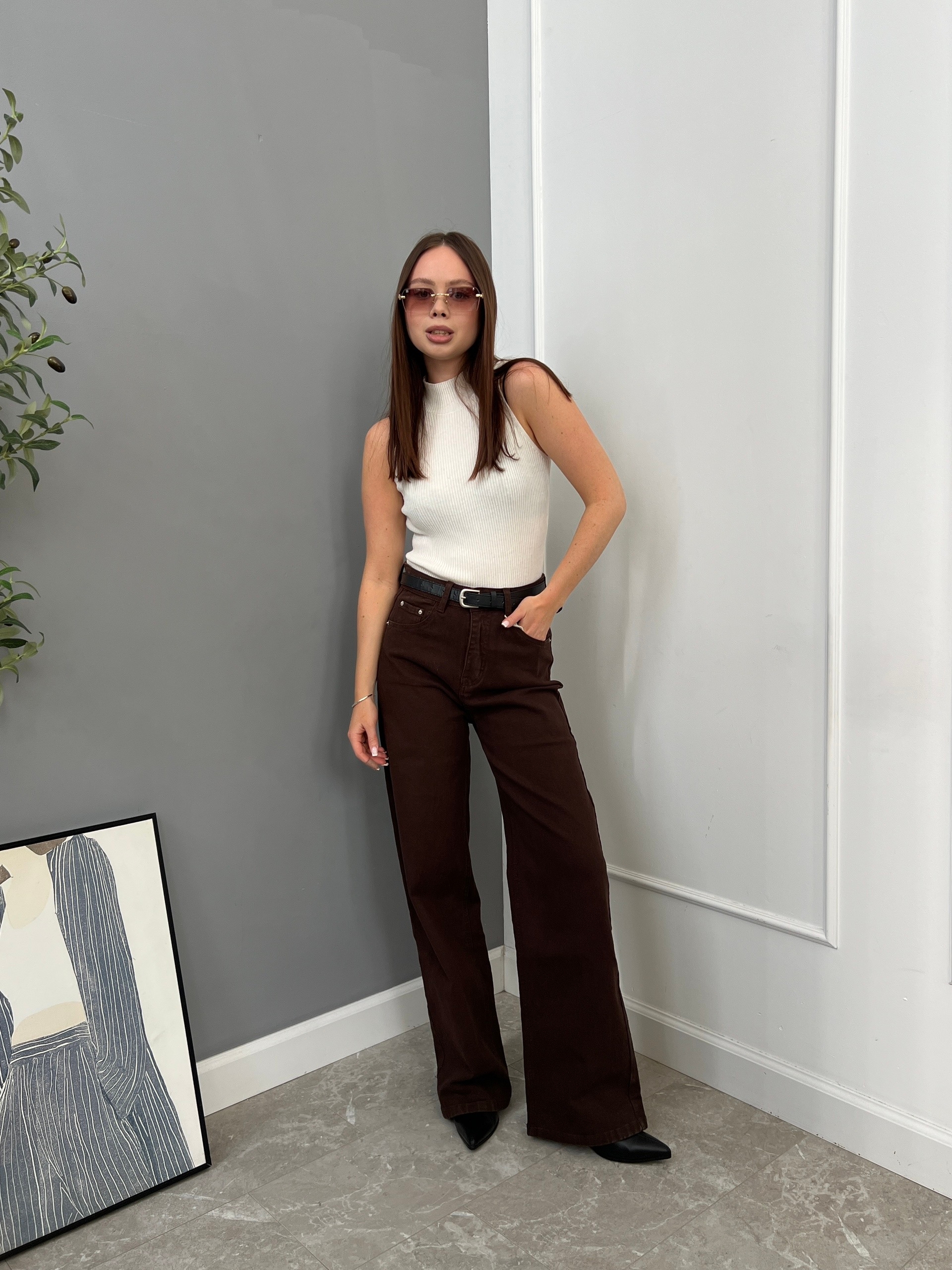 Джинсы  DNSH 312  77087 прямые