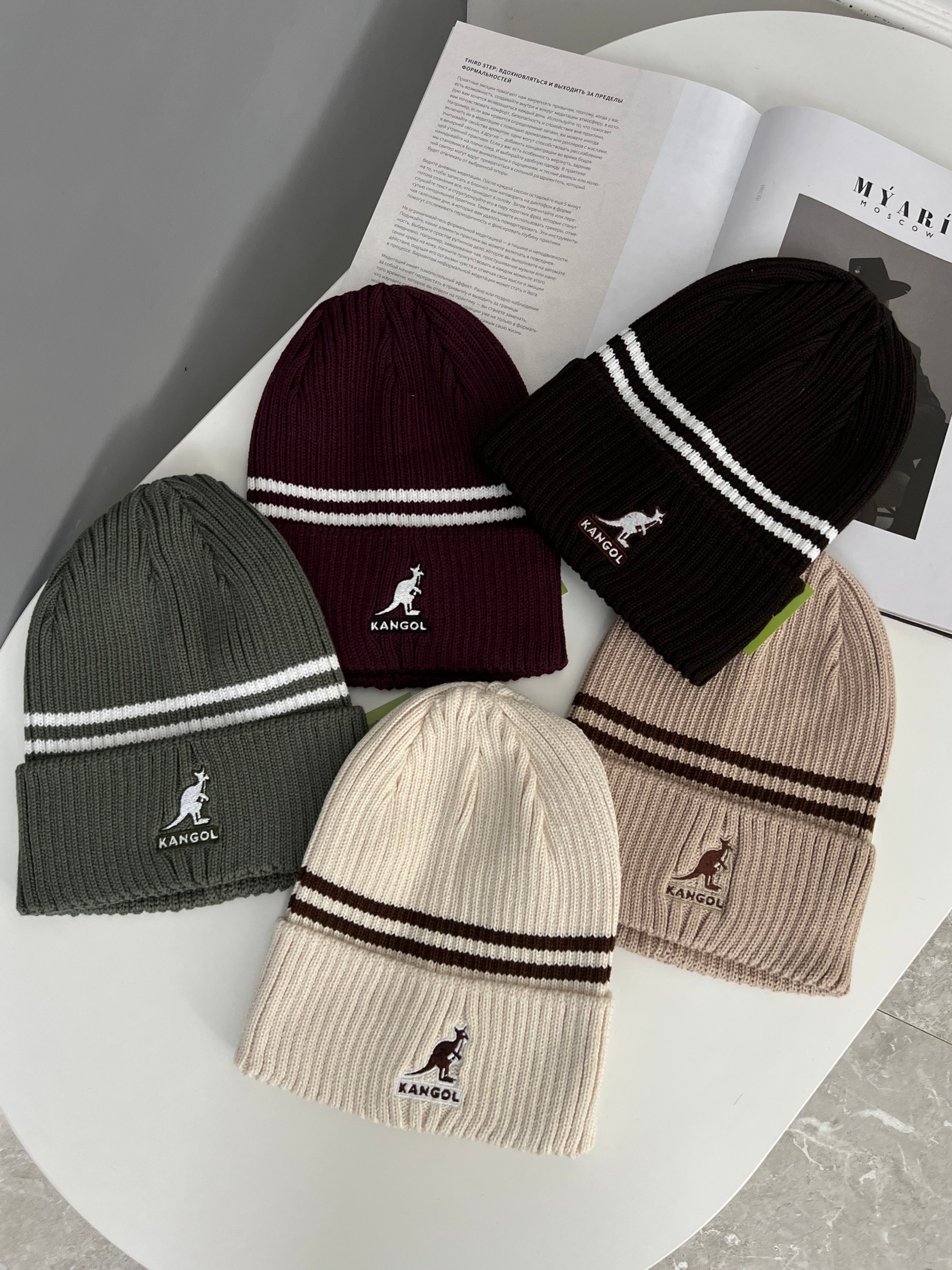 Шапка KANGOL полоски