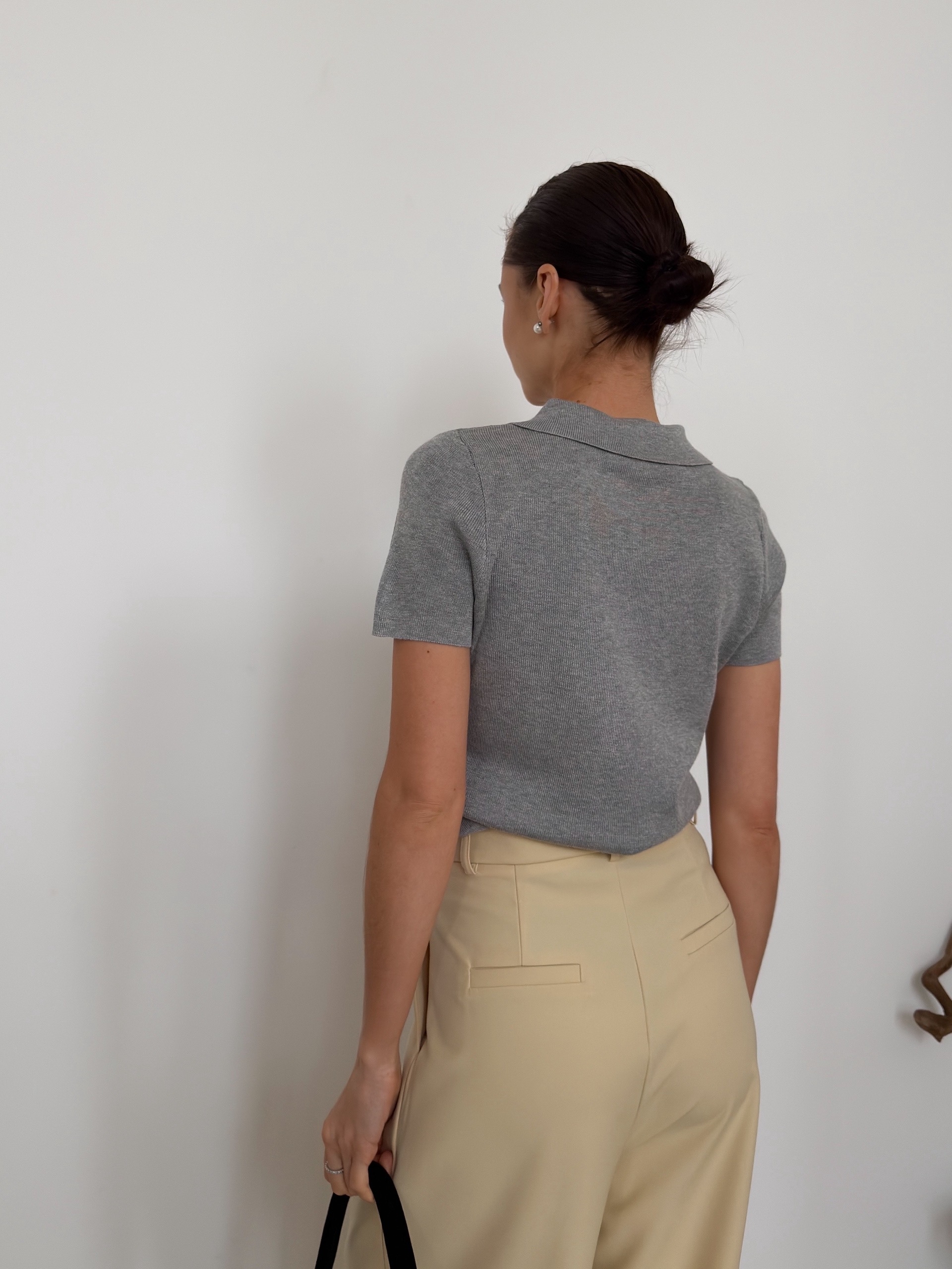 Поло korea 303 на пуговках